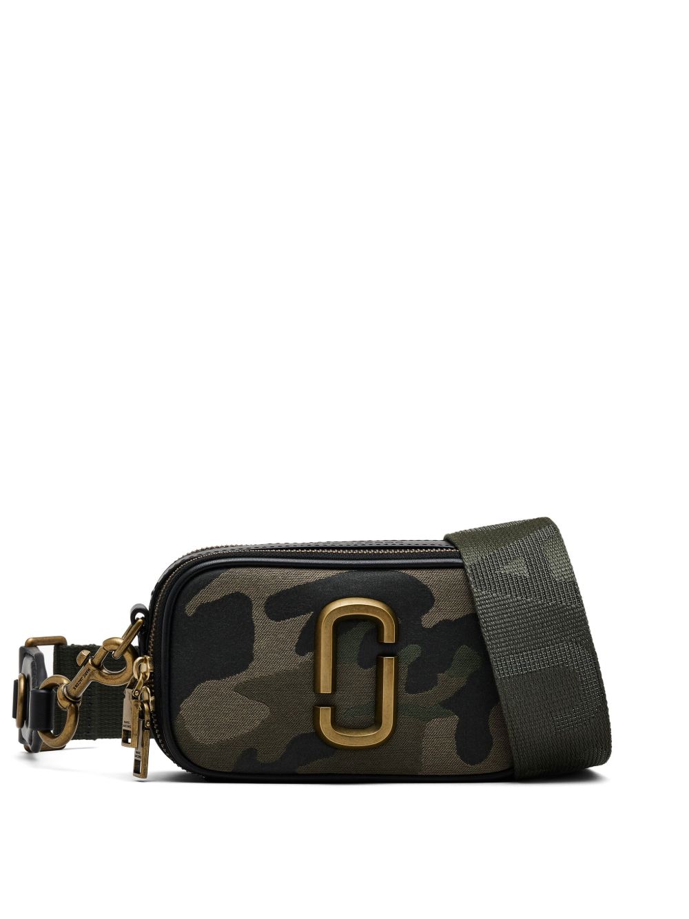 Marc Jacobs The Camo Jacquard Snapshot 相机包 - 绿色