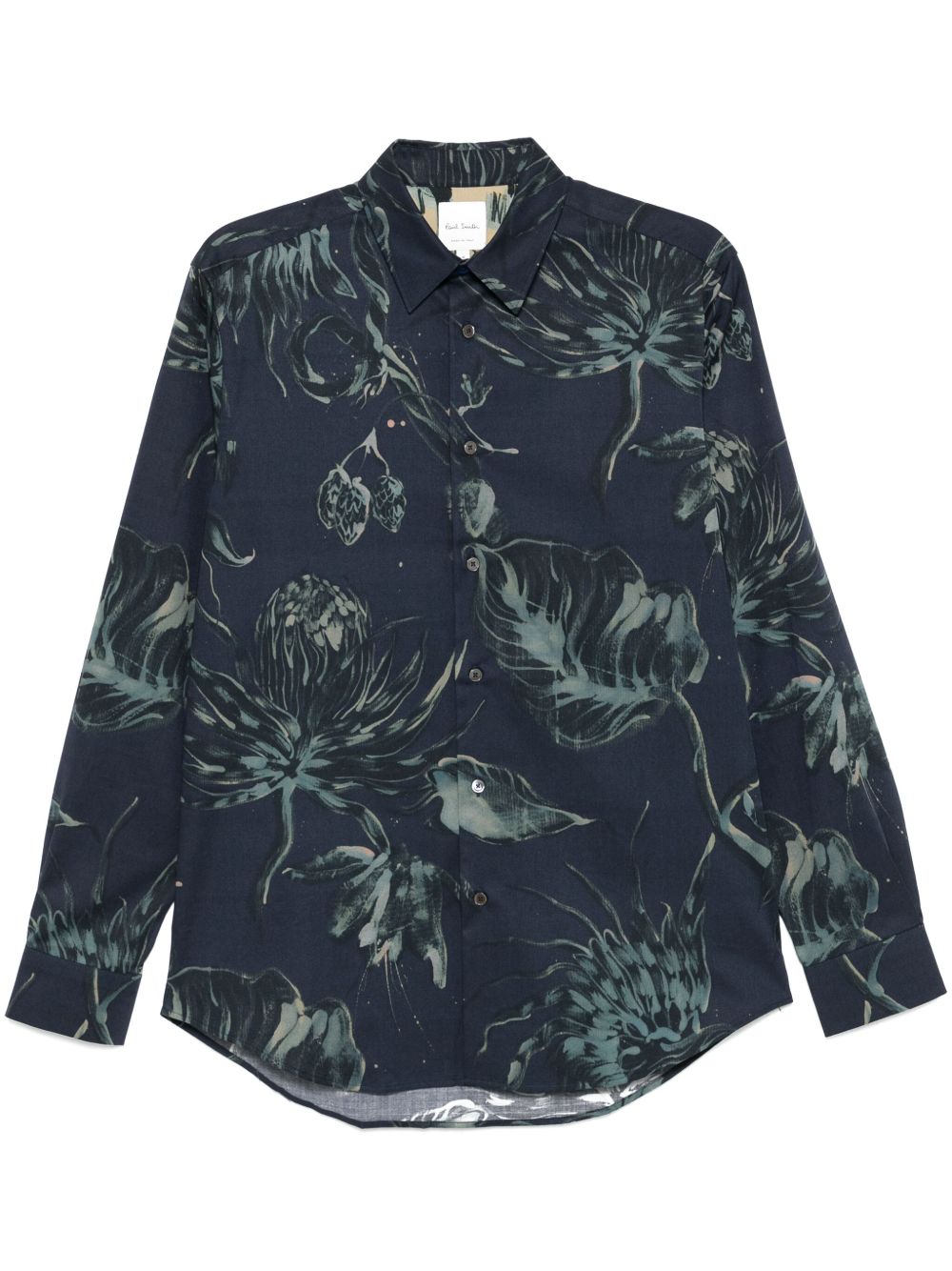 Paul Smith Thistleberry 印花衬衫 - 蓝色