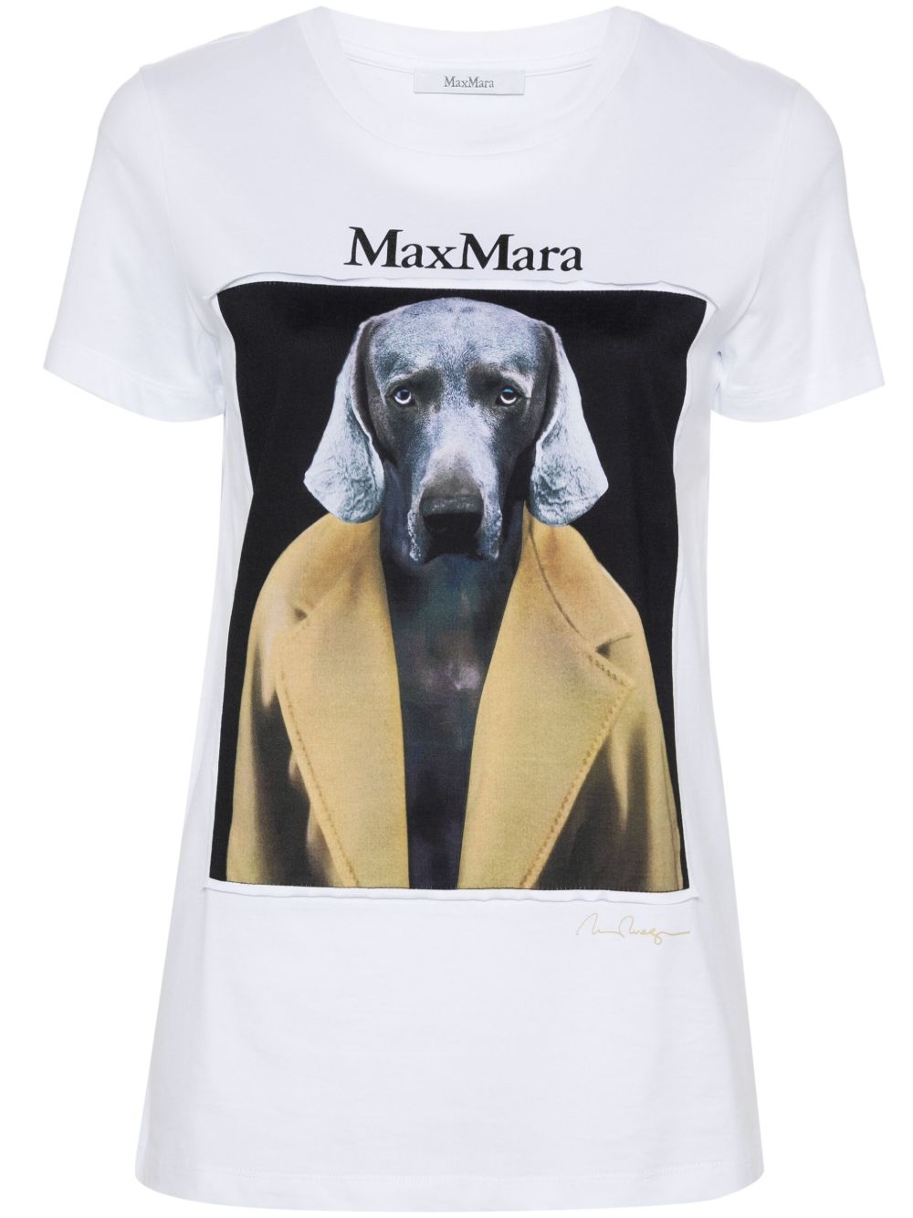 Max Mara Cipria T恤 - 白色