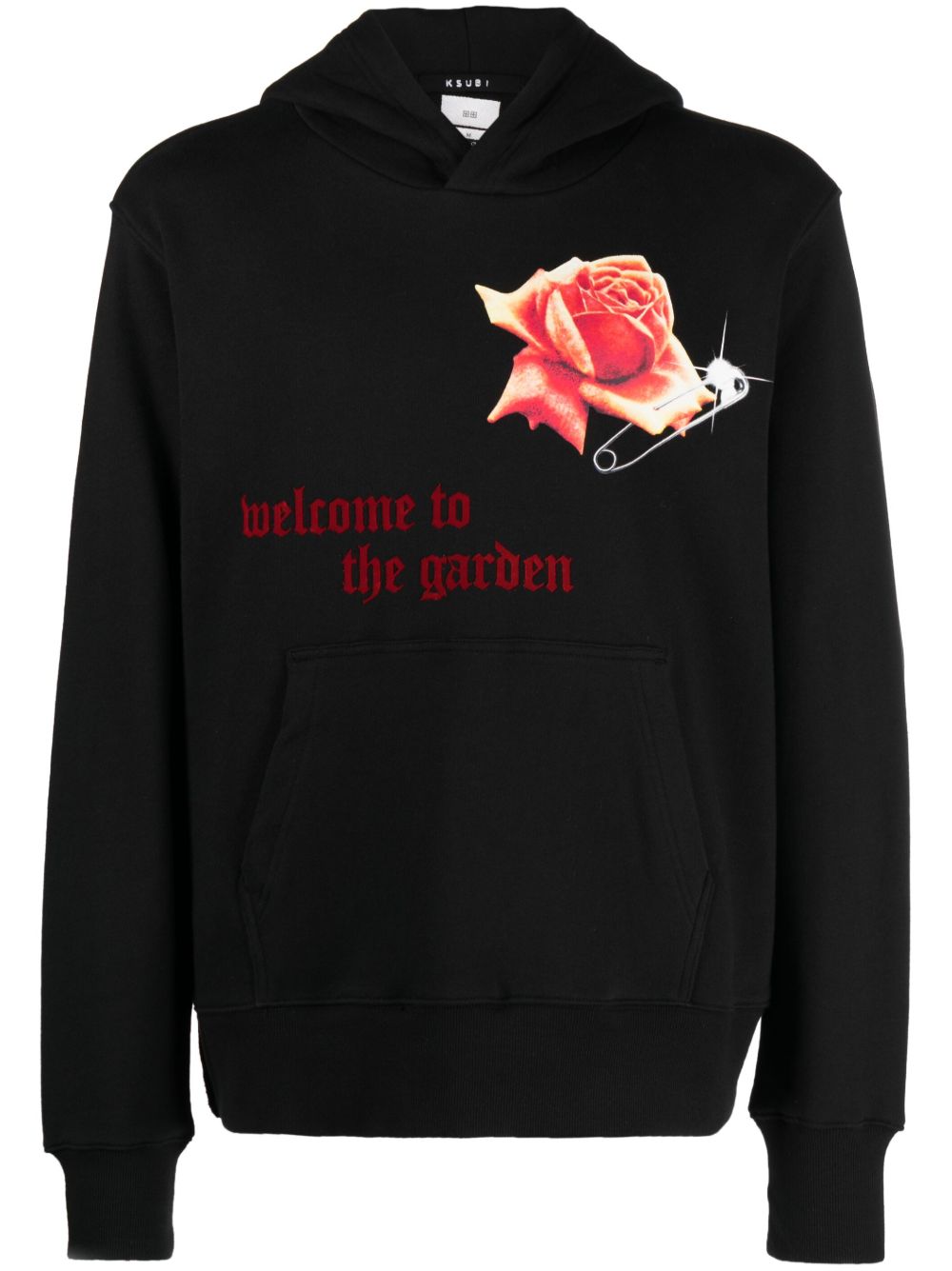 Ksubi Rose Garden Kash 连帽衫 - 黑色