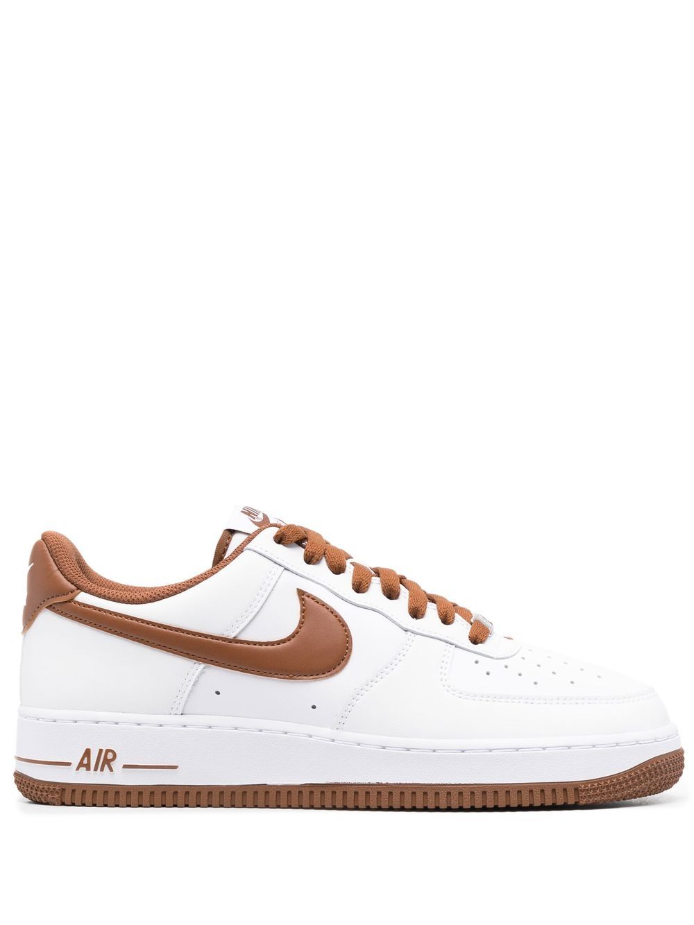 Nike 皮质低帮板鞋 - 白色