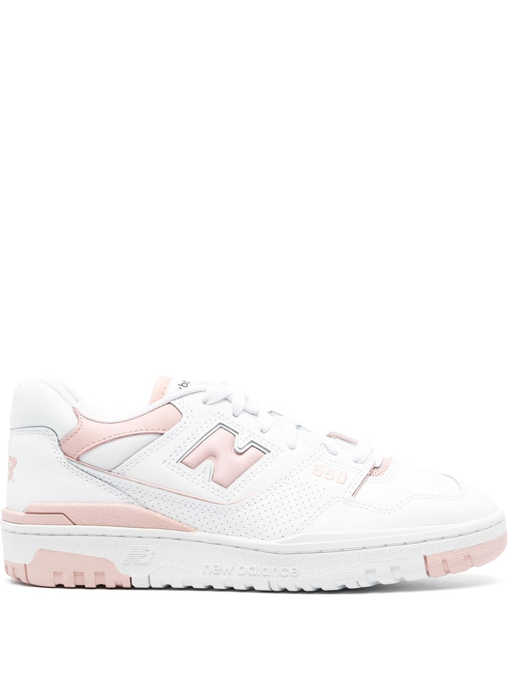 New Balance 550 logo贴花运动鞋 - 白色