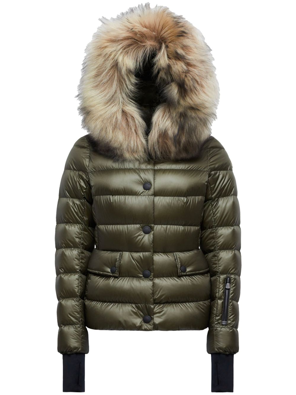 Moncler Armoniques 填充夹克 - 绿色