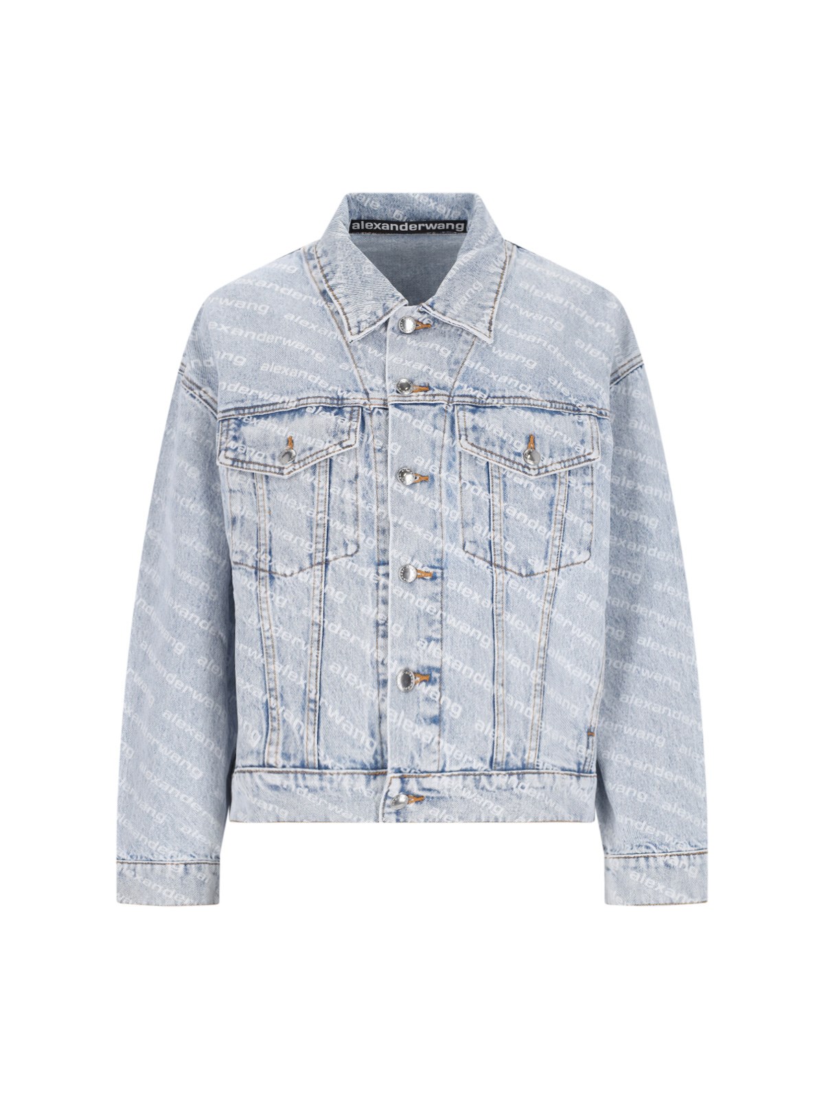 Alexander Wang Denim Logo Jacket