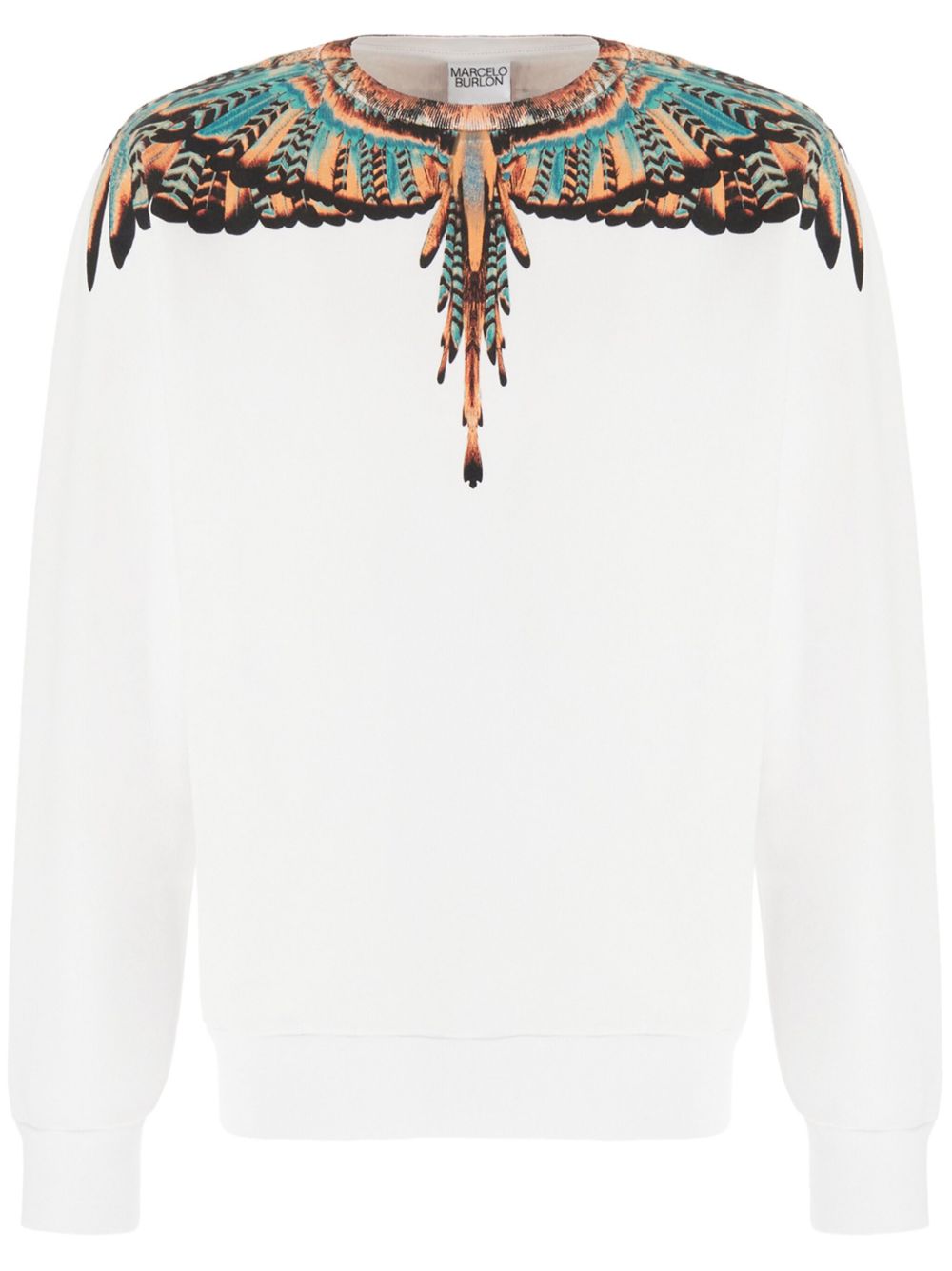 Marcelo Burlon County of Milan Grizzly Wings 毛衣 - 白色