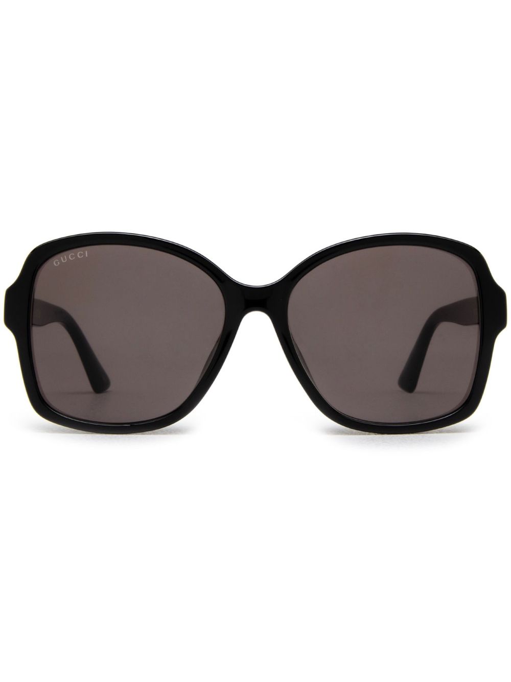 Gucci Eyewear Double G 太阳眼镜 - 黑色