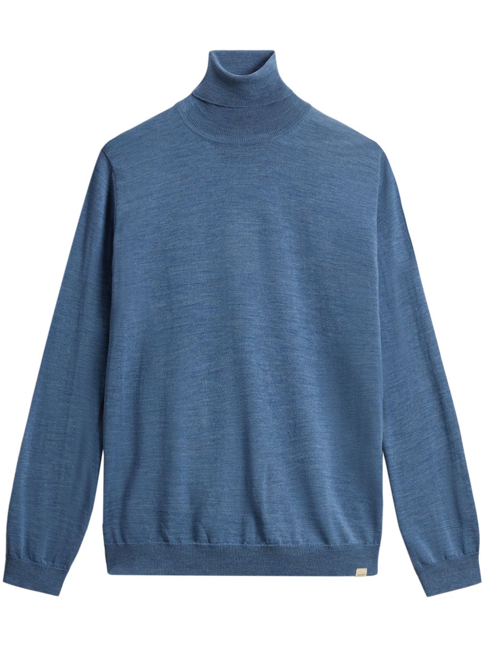 Woolrich 高领针织毛衣 - 蓝色