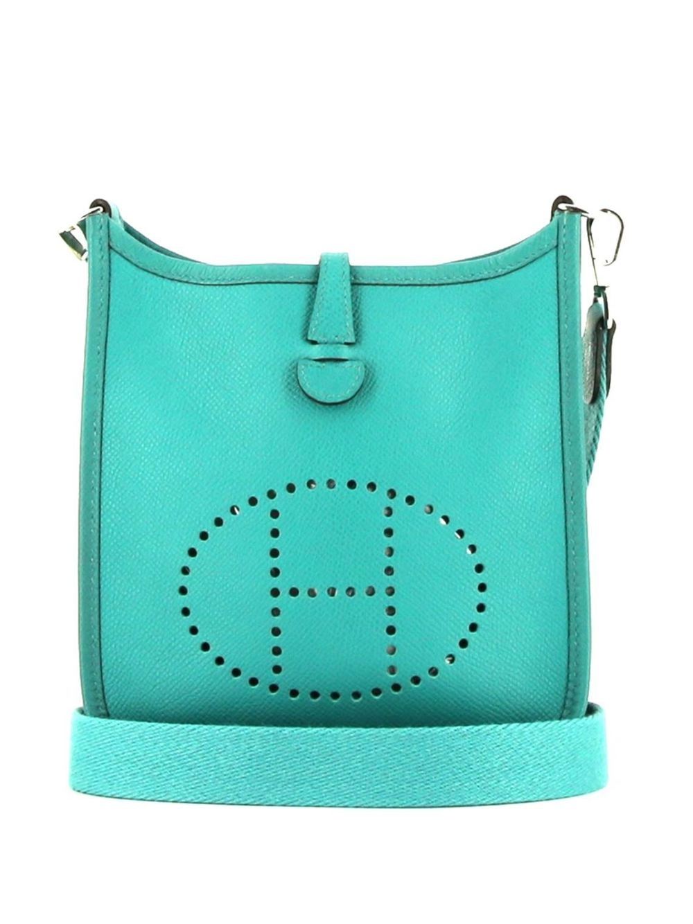 Hermès Pre-Owned Evelyne TPM 单肩包（2017年典藏款） - 蓝色