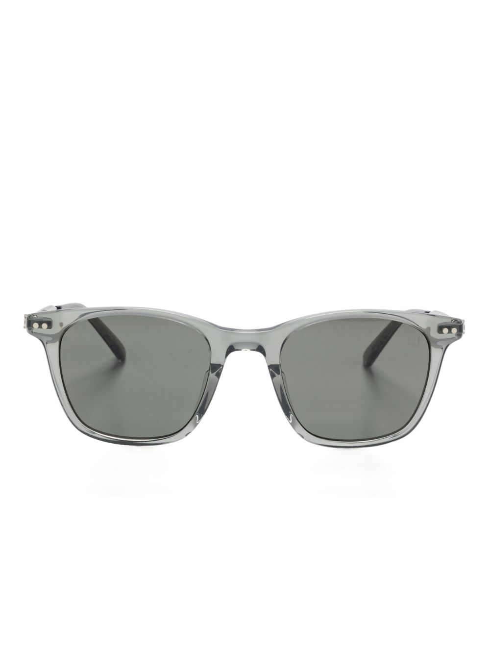 Dunhill Wayfarer 镜框太阳眼镜 - 灰色