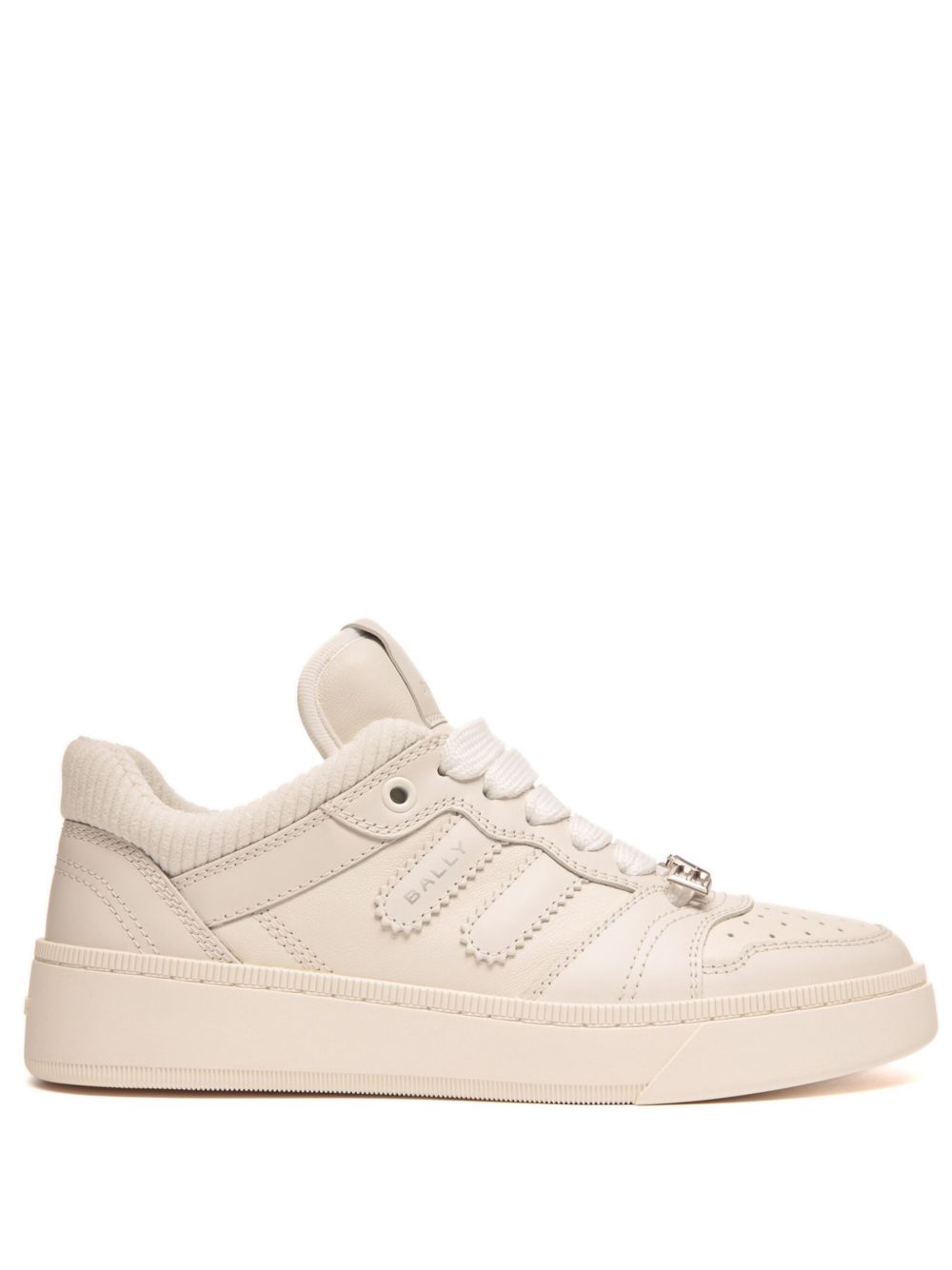 Bally Raise logo印花运动鞋 - 白色