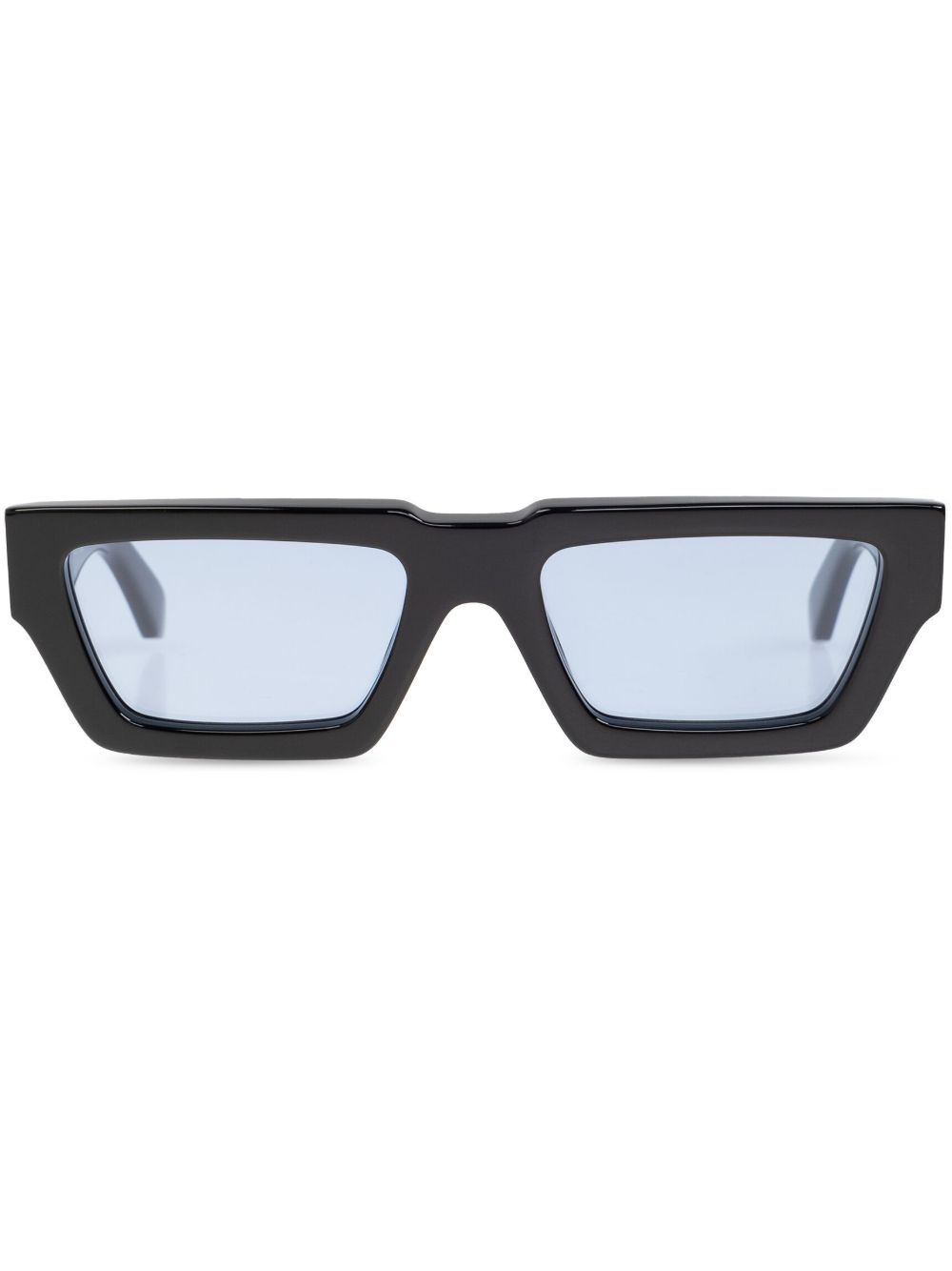 Off-White Eyewear Virgil 方框太阳眼镜 - 黑色