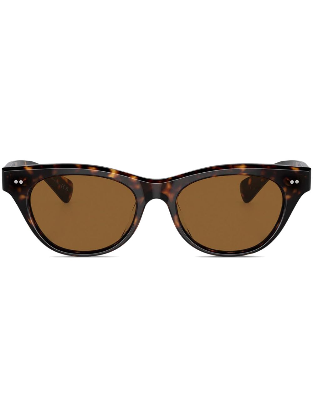 Oliver Peoples Avelin 太阳眼镜 - 褐色