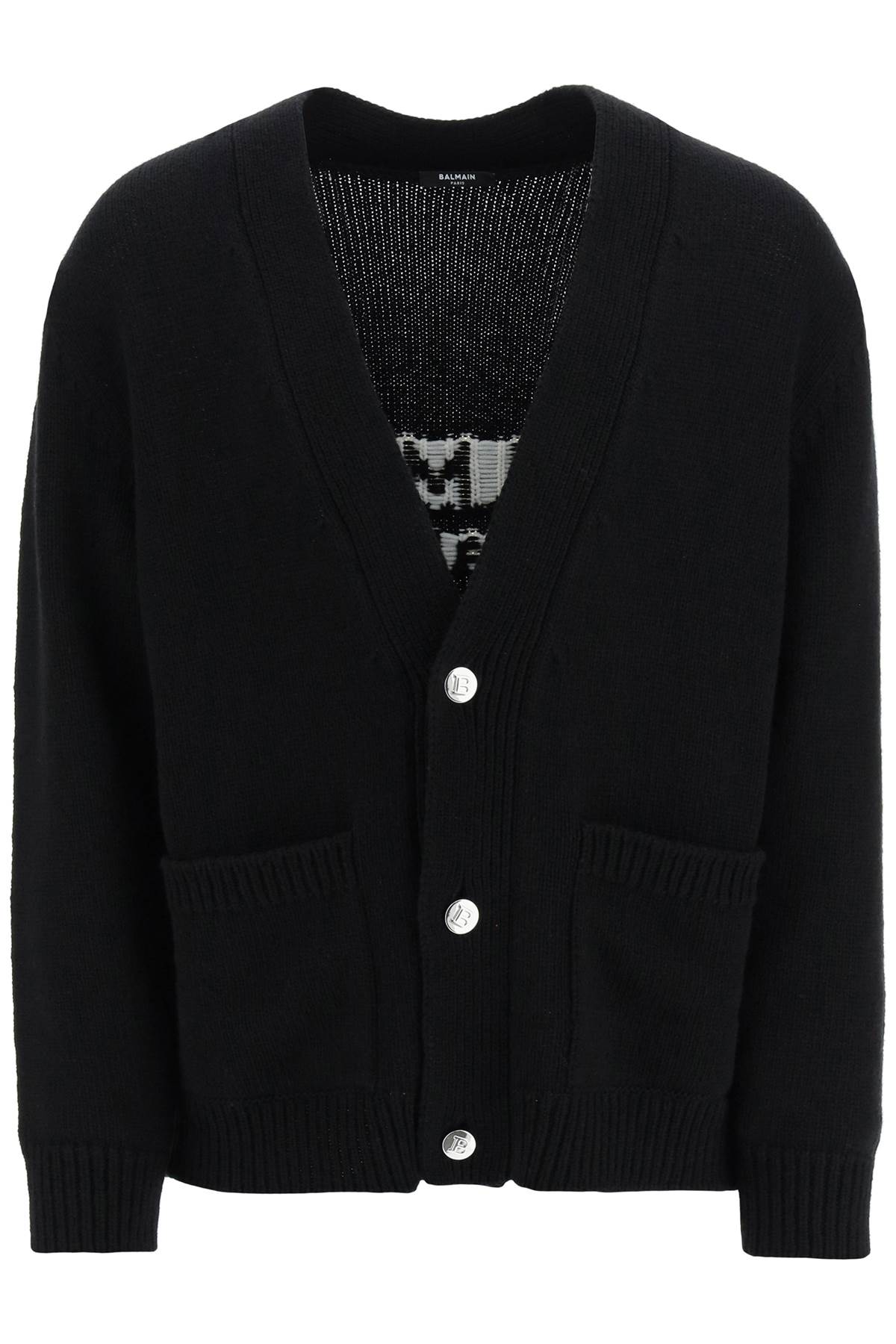 Balmain 嵌有标志开衫