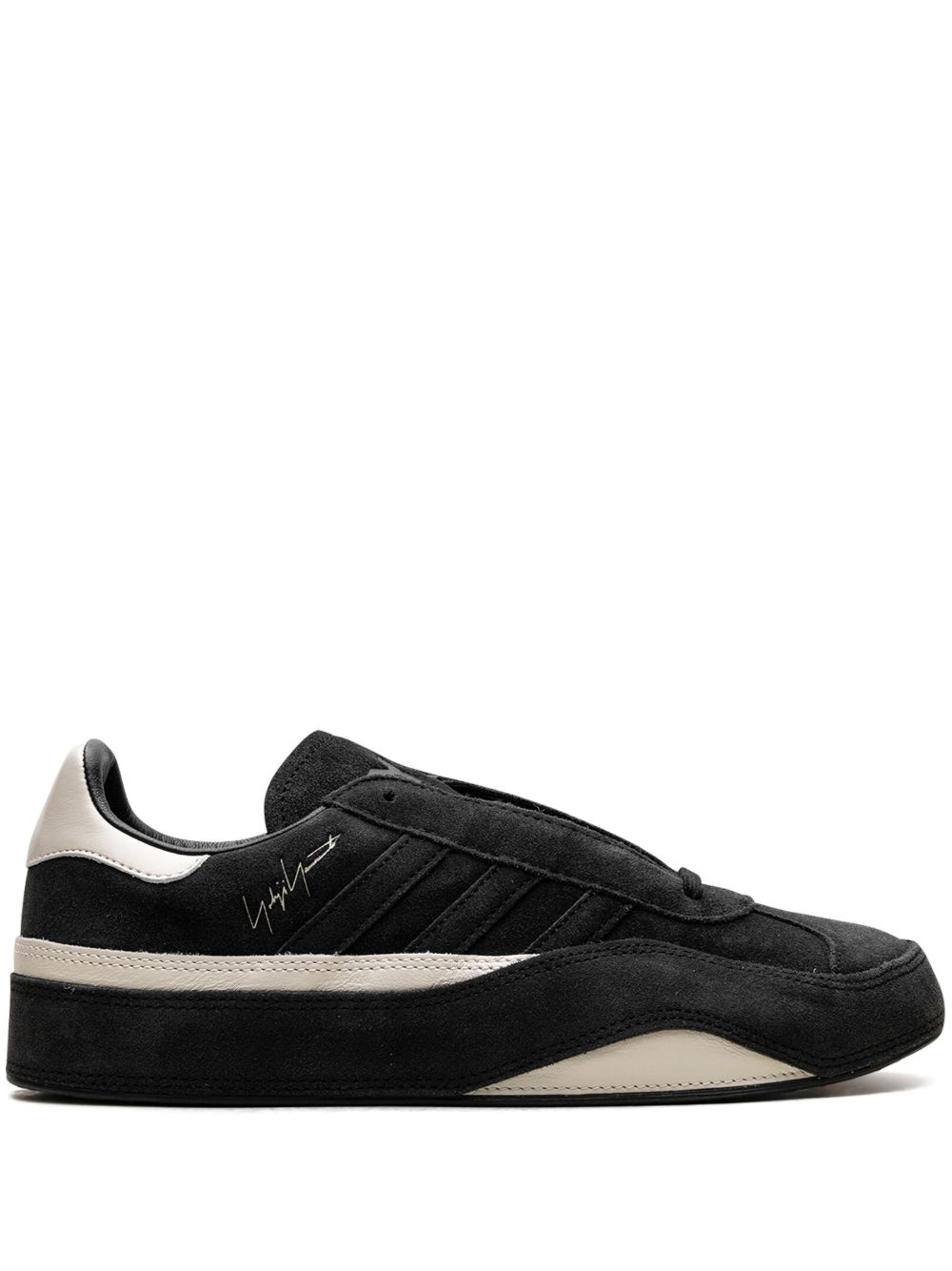 Y-3 x Y-3 Gazelle Black Alumina 运动鞋 - 黑色