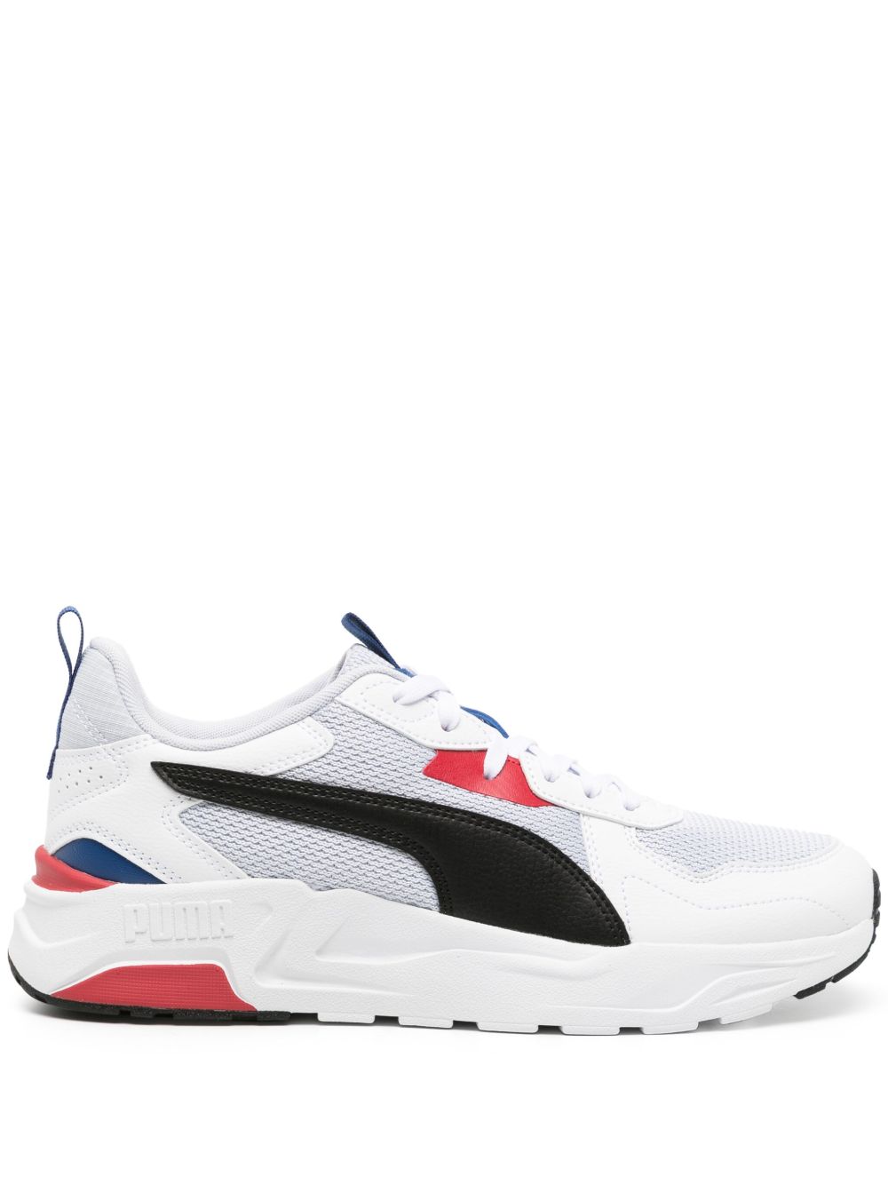 PUMA Trinity Lite 拼接运动鞋 - 白色