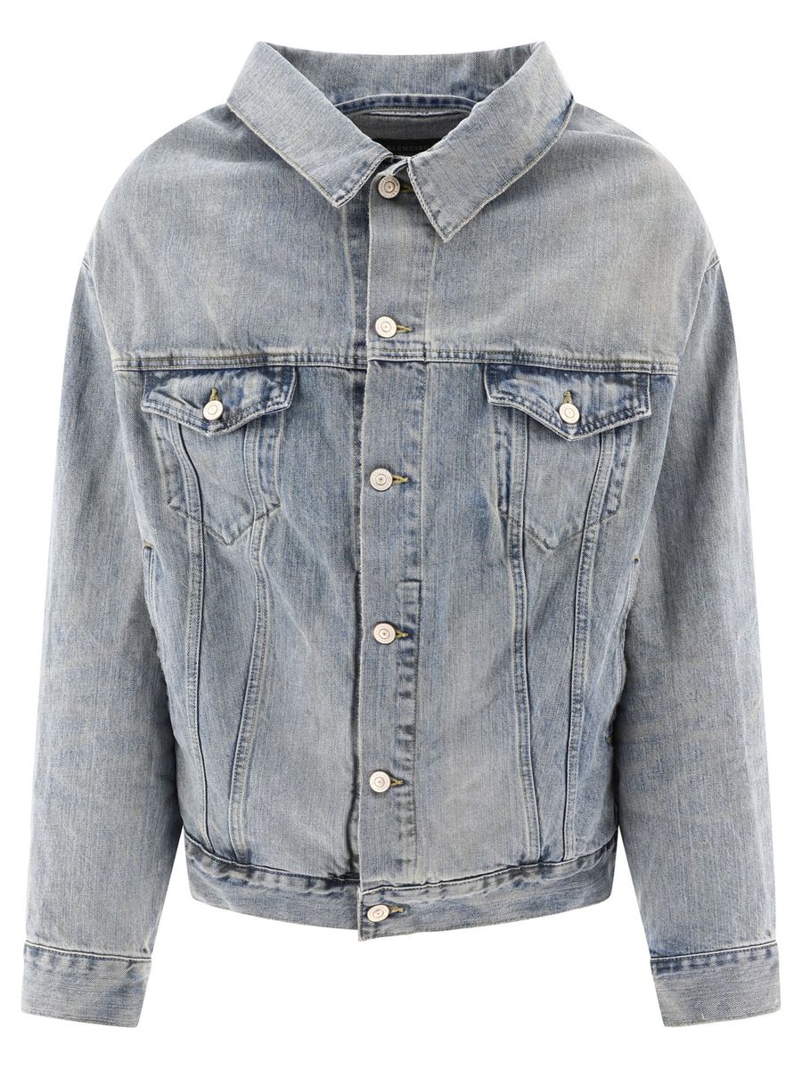 Balenciaga Off Shoulder Jacket