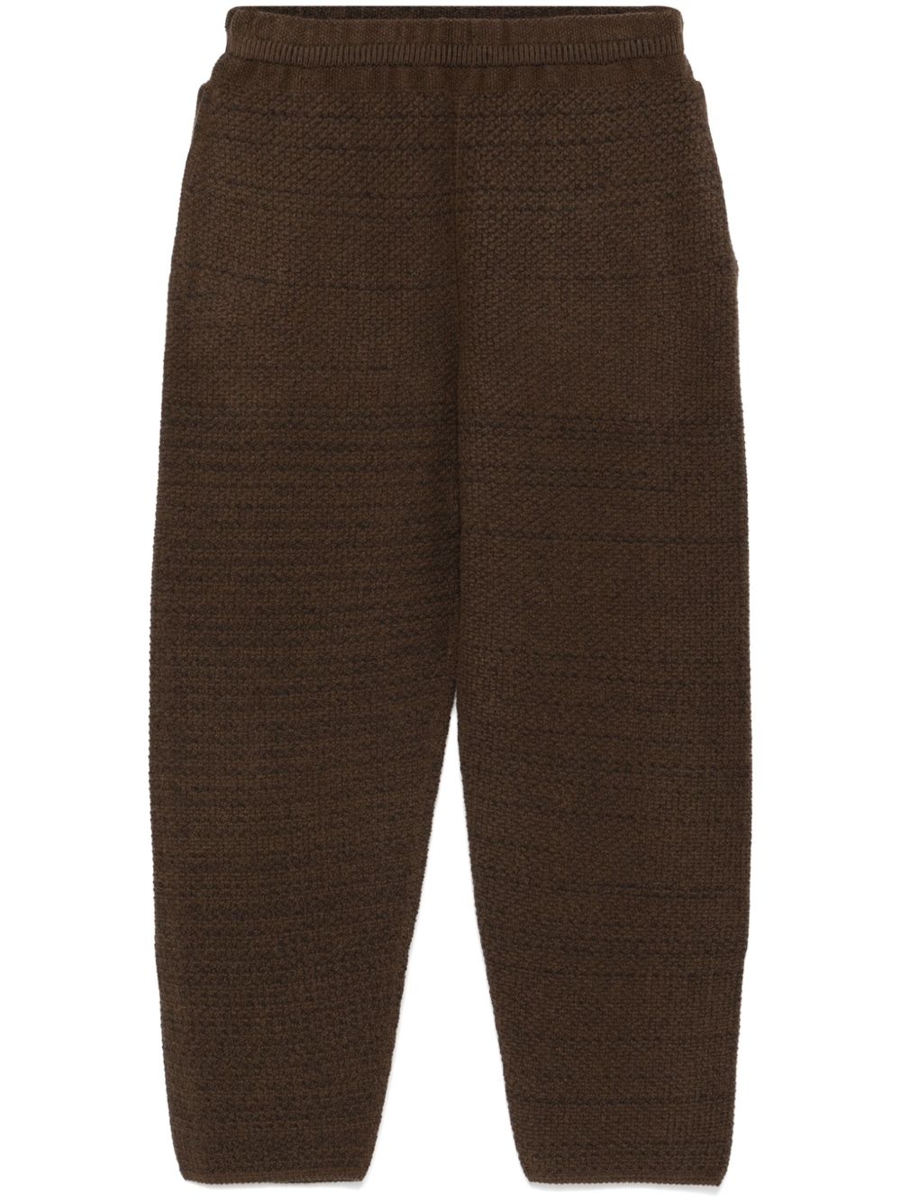 Homme Plissé Issey Miyake Rustic 长裤 - 褐色