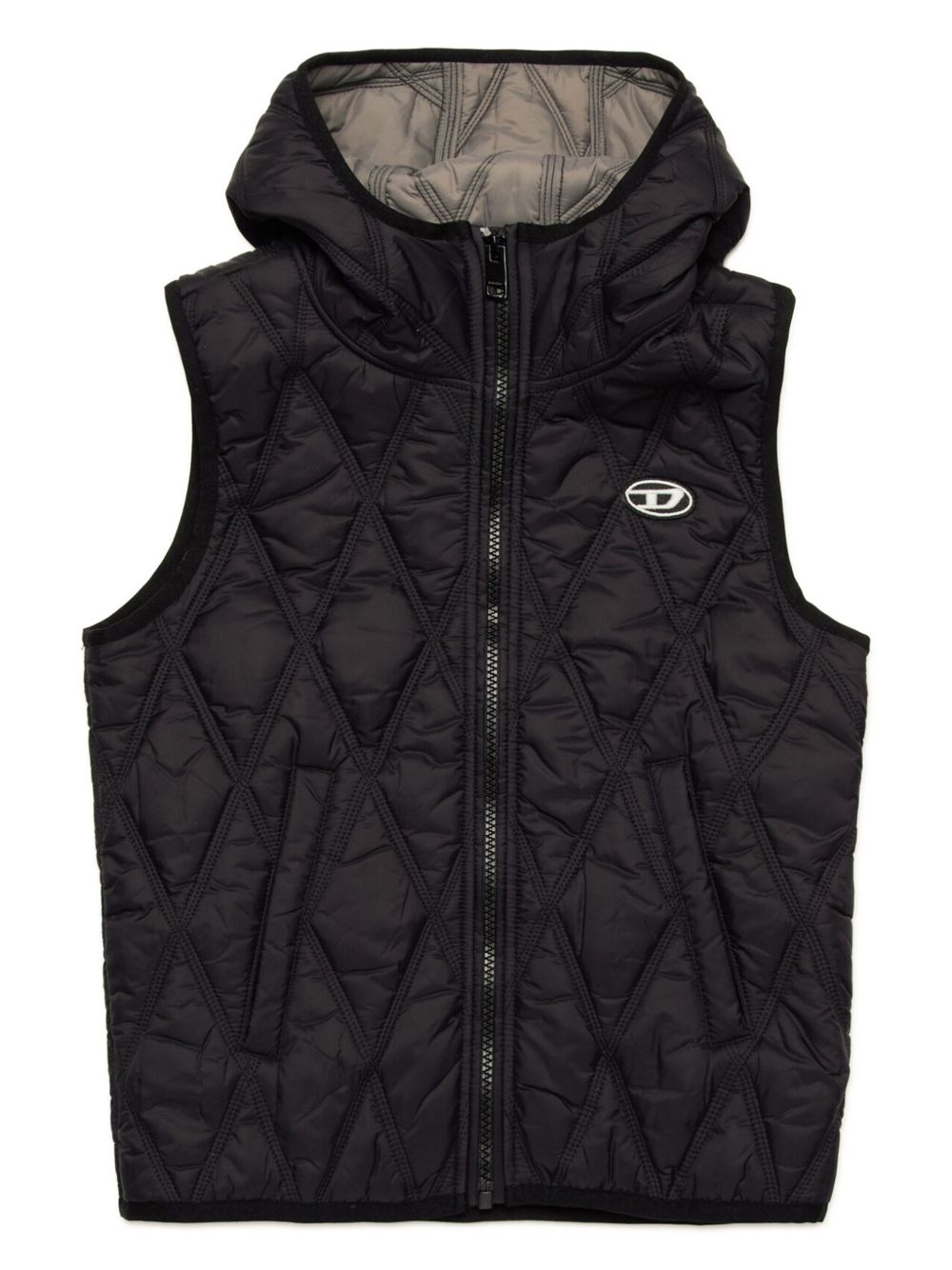 Diesel Kids Jfossir 马甲 - 黑色