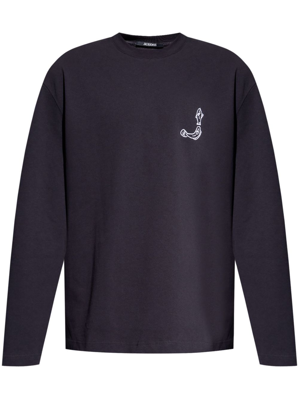 Jacquemus Le Merù 长袖T恤 - 蓝色