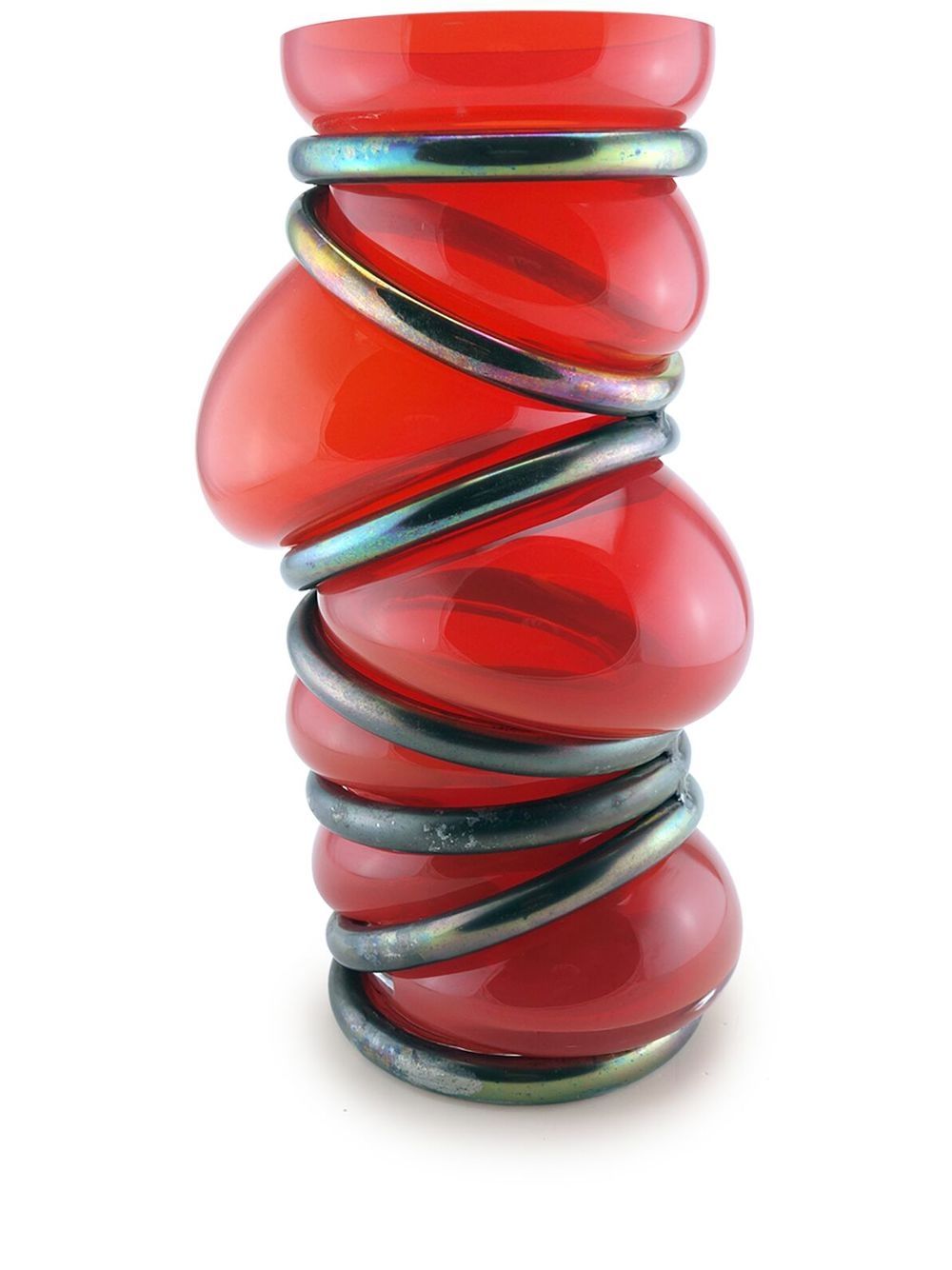 Vanessa Mitrani Chain Ring 抛光花瓶 - 红色