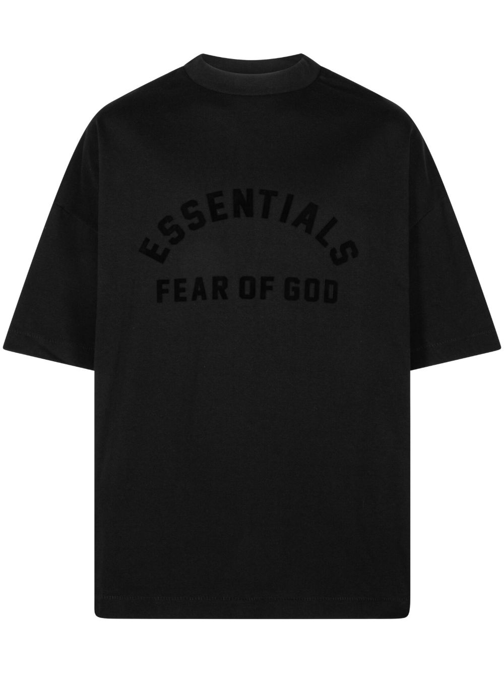 FEAR OF GOD ESSENTIALS logo印花T恤 - 黑色