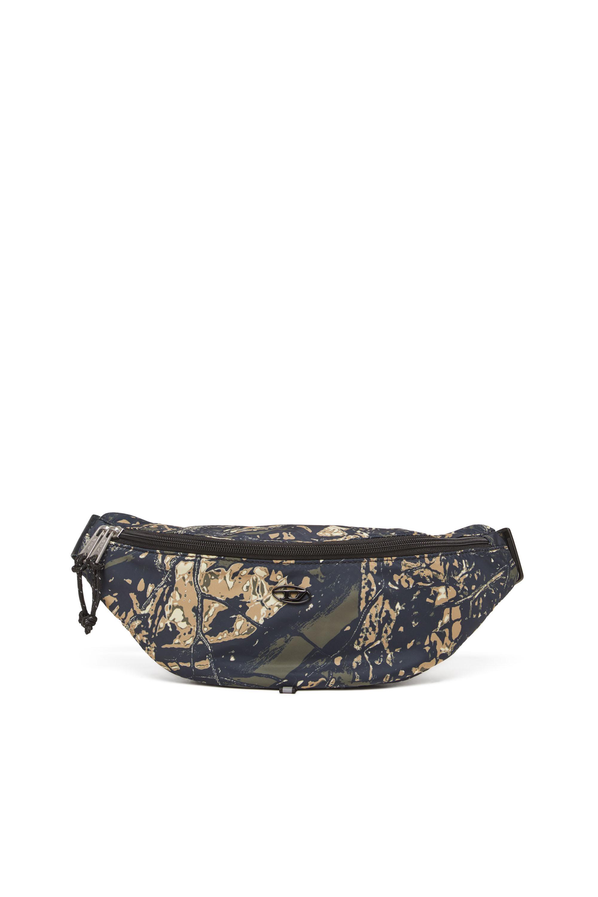 Diesel - D-Pack-Belt bag in camo-print fabric - Belt bags - Man - Green