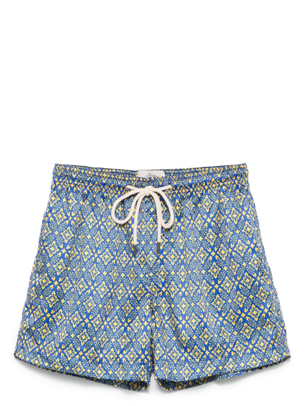 PENINSULA SWIMWEAR 图案印花泳裤 - 蓝色