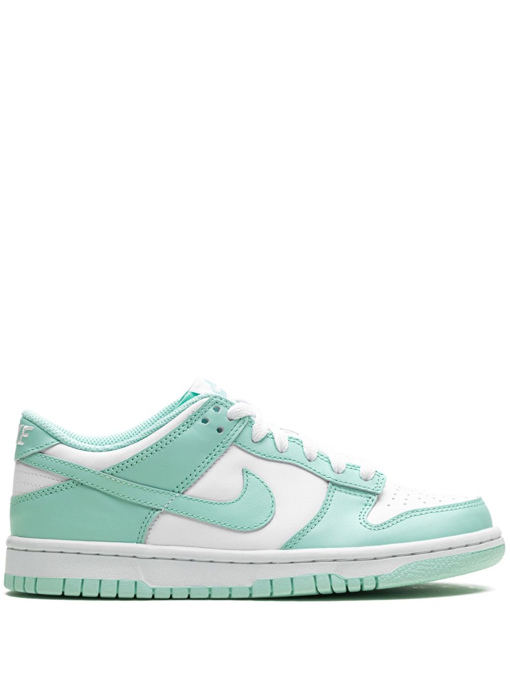 Nike Kids Dunk Low Mint Foam 运动鞋 - 白色