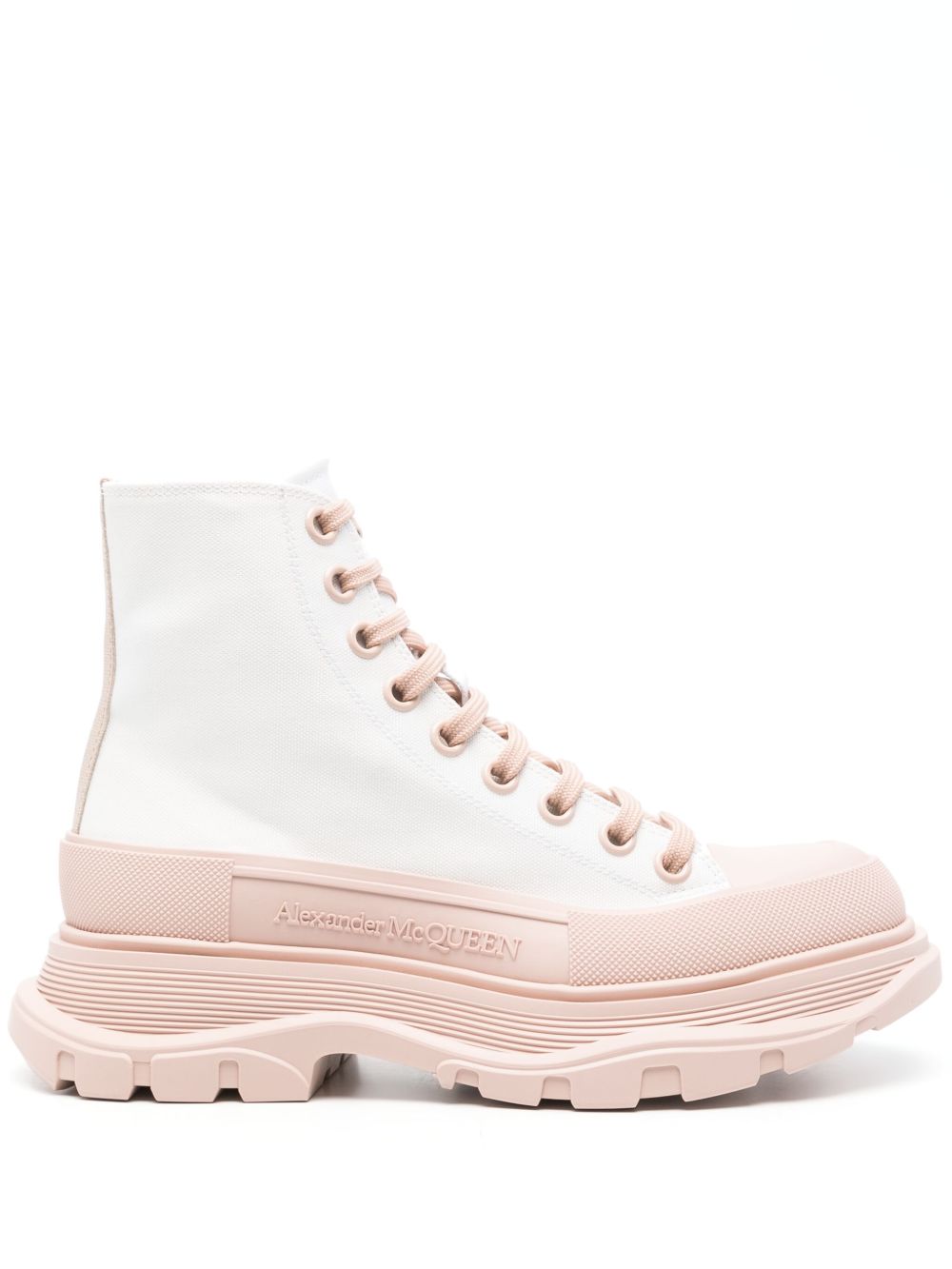 Alexander McQueen Tread Slick 短靴 - 白色