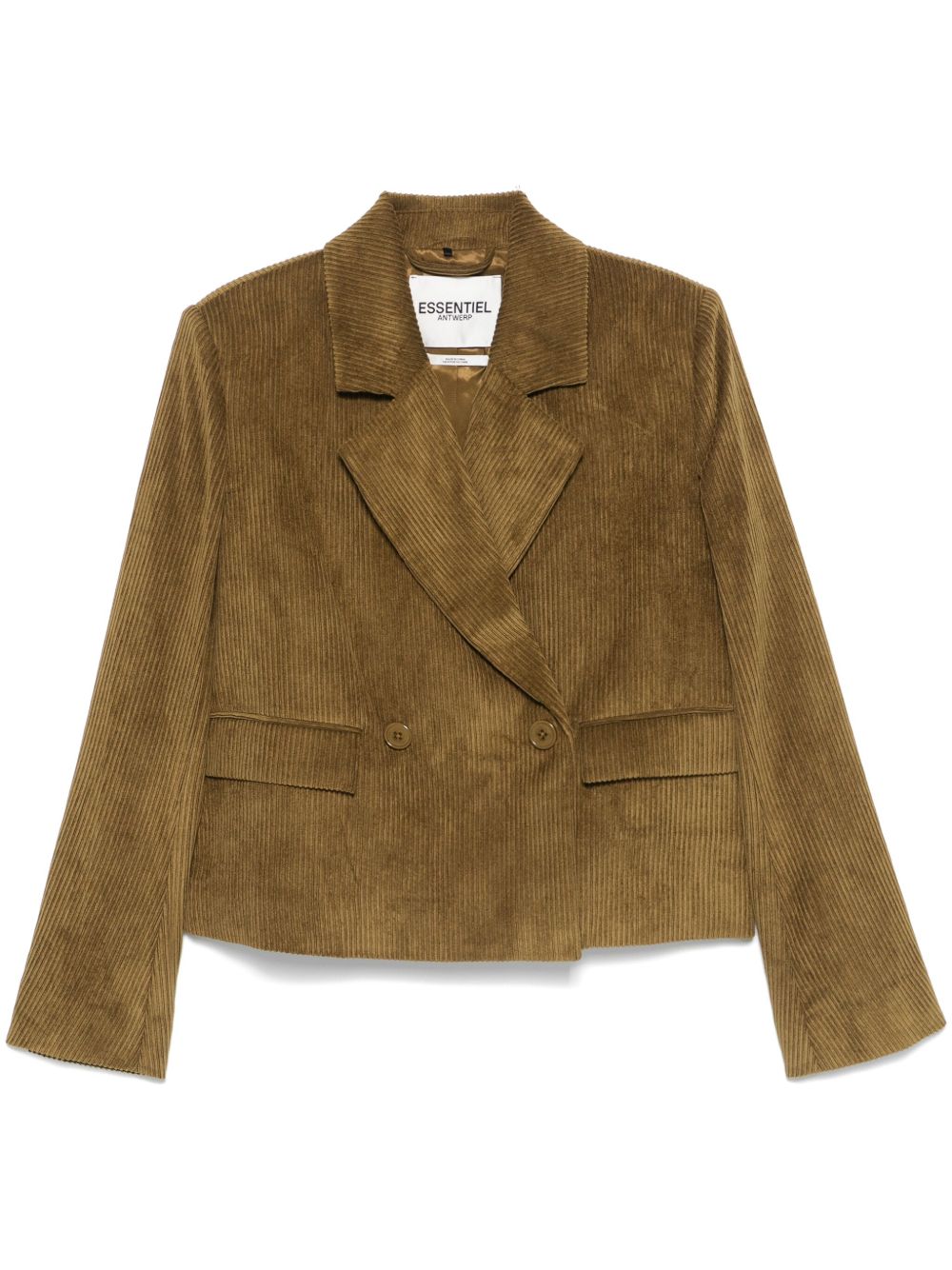 Essentiel Antwerp Granary 西装夹克 - 绿色