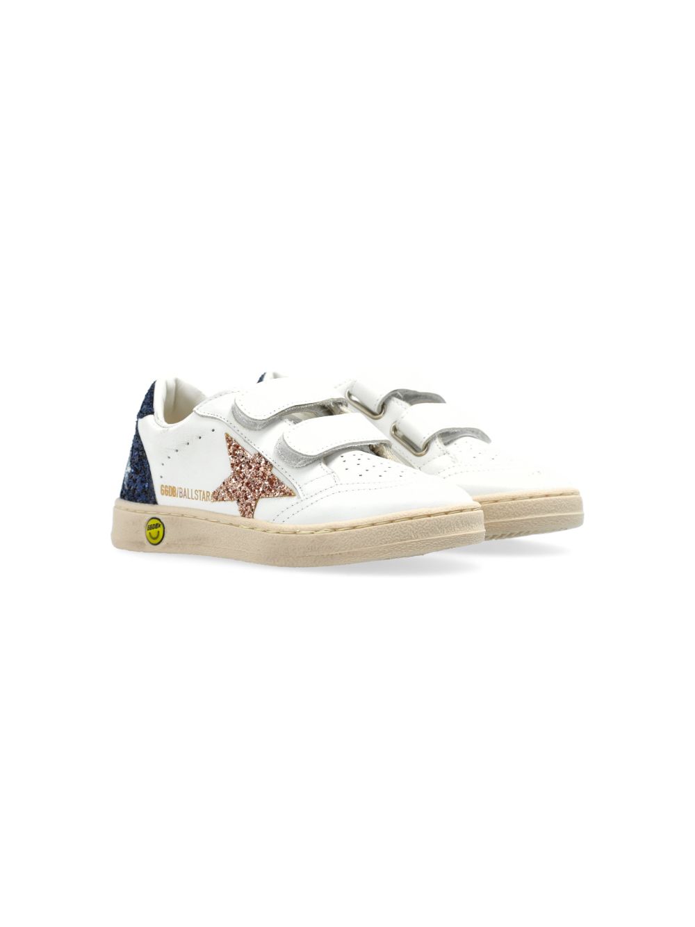 Golden Goose Kids Ball Star 运动鞋 - 白色