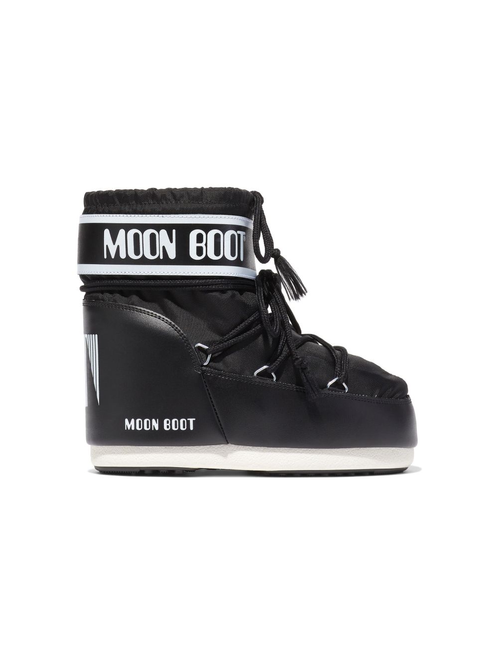 Moon Boot Kids Icon low 短筒雪靴 - 黑色