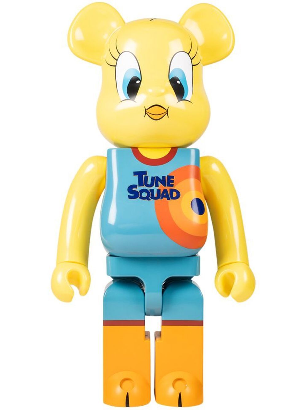 MEDICOM TOY x Space Jam A New Legacy Tweety BE@RBRICK 模型玩具 - 黄色