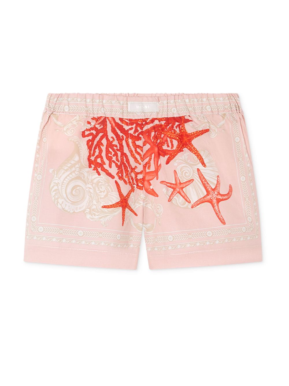 Versace Kids Barocco Sea 短裤 - 粉色
