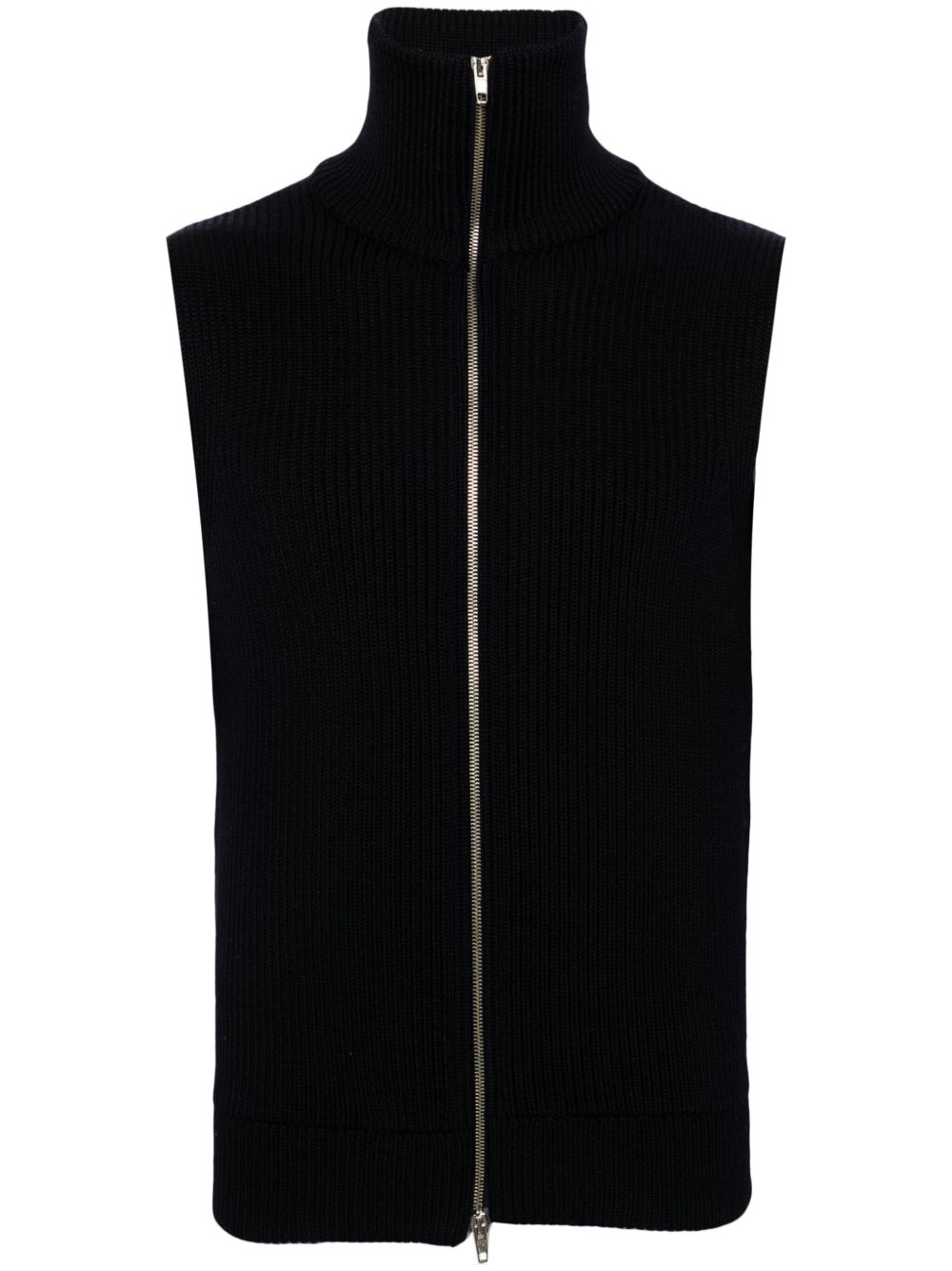 Maison Martin Margiela Pre-Owned 拉链初剪羊毛背心（2000年代典藏款） - 蓝色