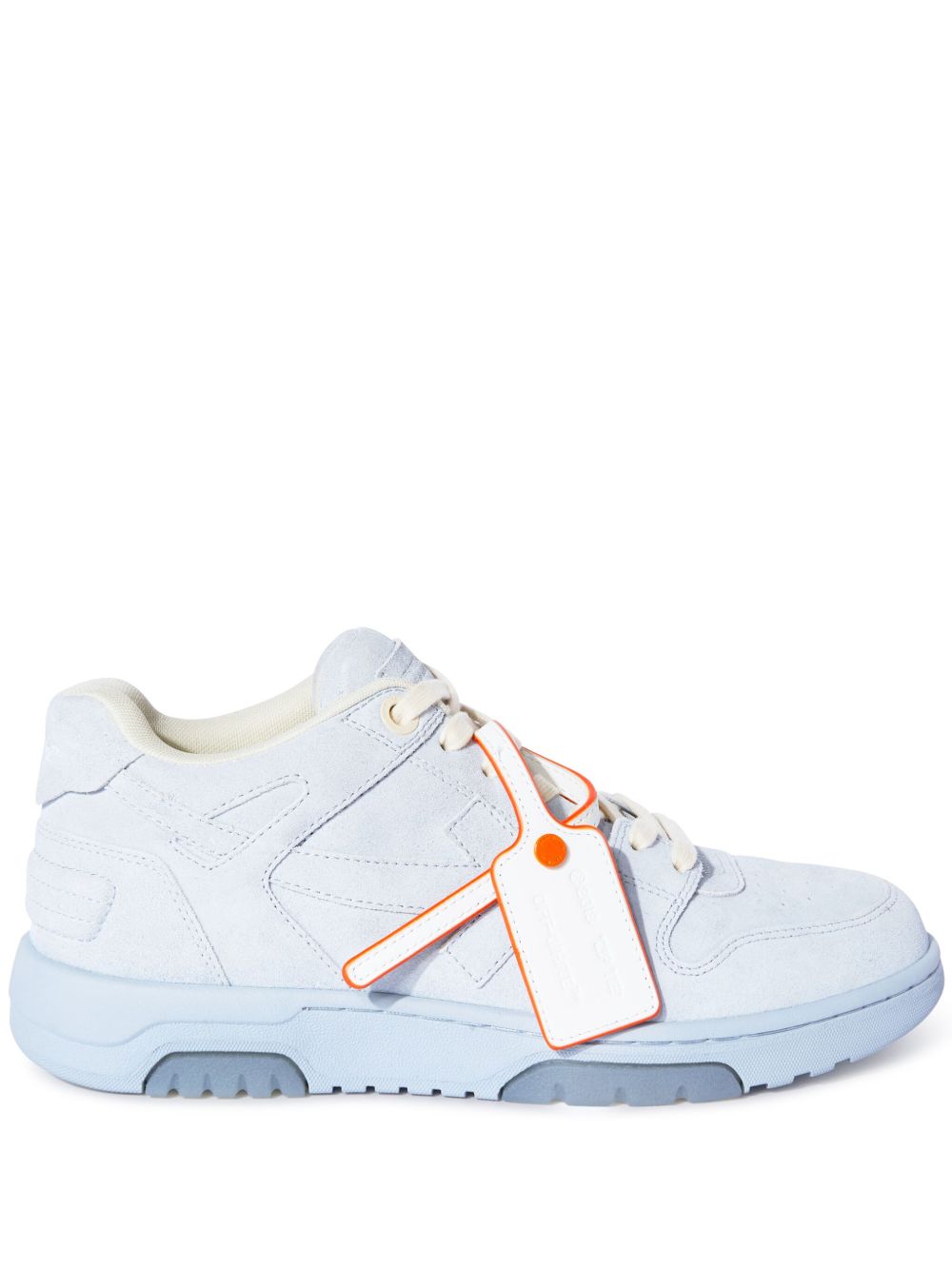 Off-White Out Of Office 绒面皮运动鞋 - 蓝色