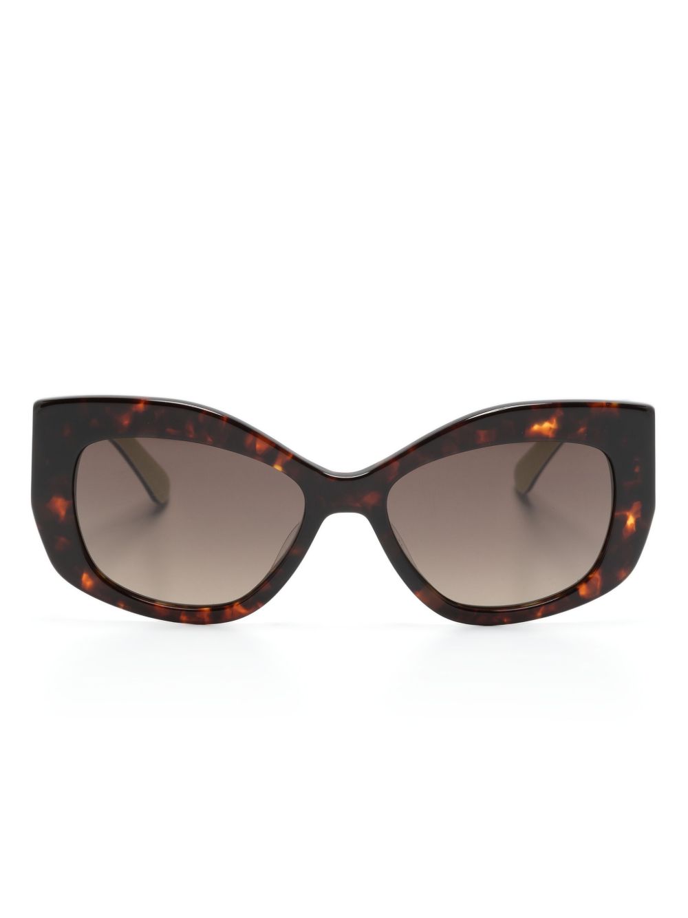 Kate Spade Frida 猫眼框太阳眼镜 - 褐色