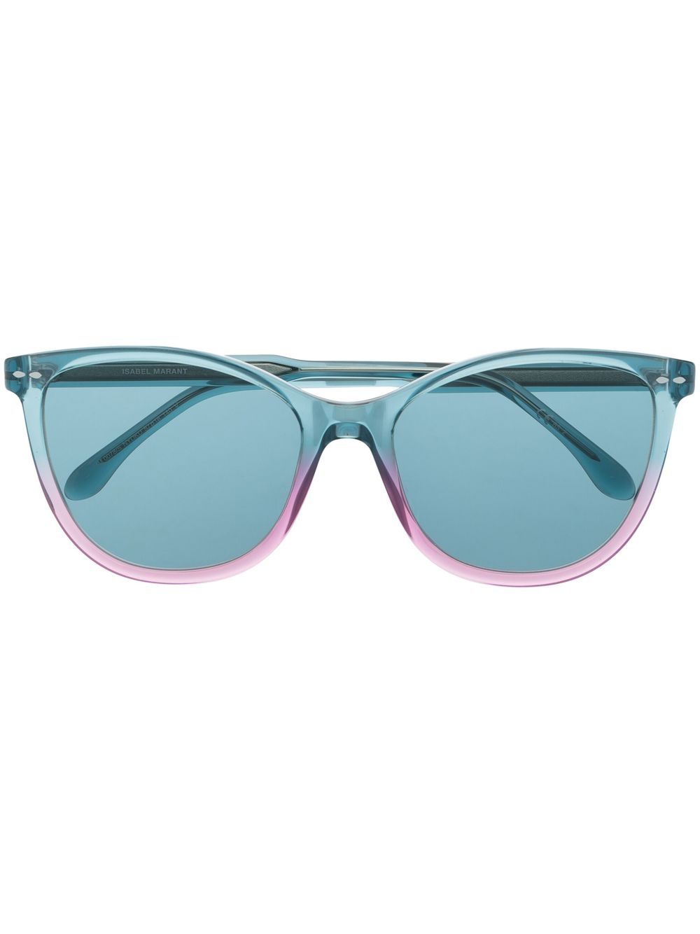 Isabel Marant Eyewear 圆框太阳眼镜 - 蓝色