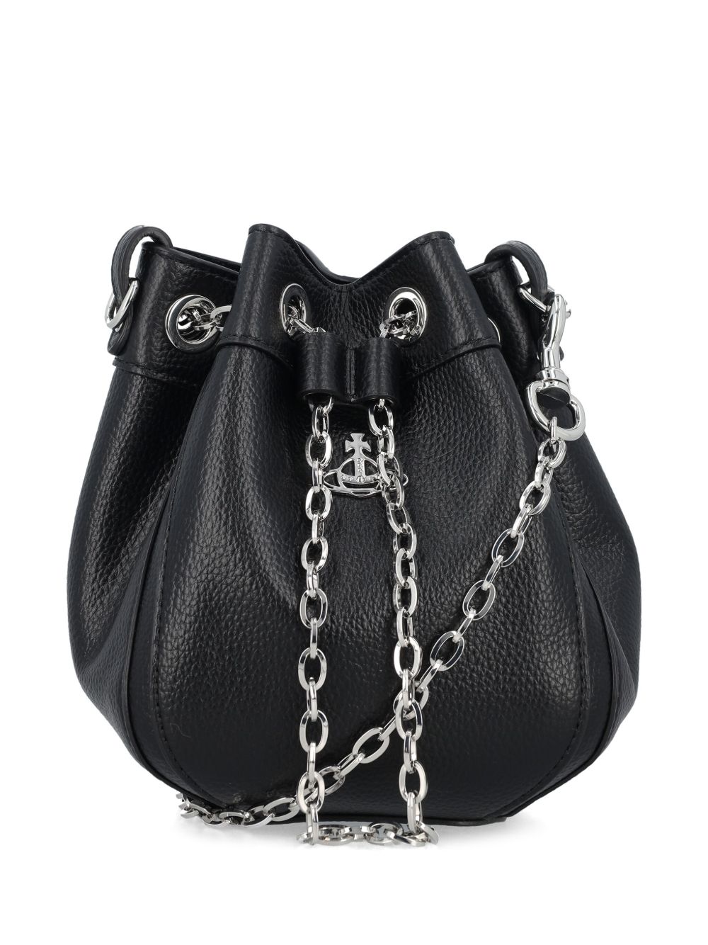 Vivienne Westwood Chrissy 小号水桶包 - 黑色