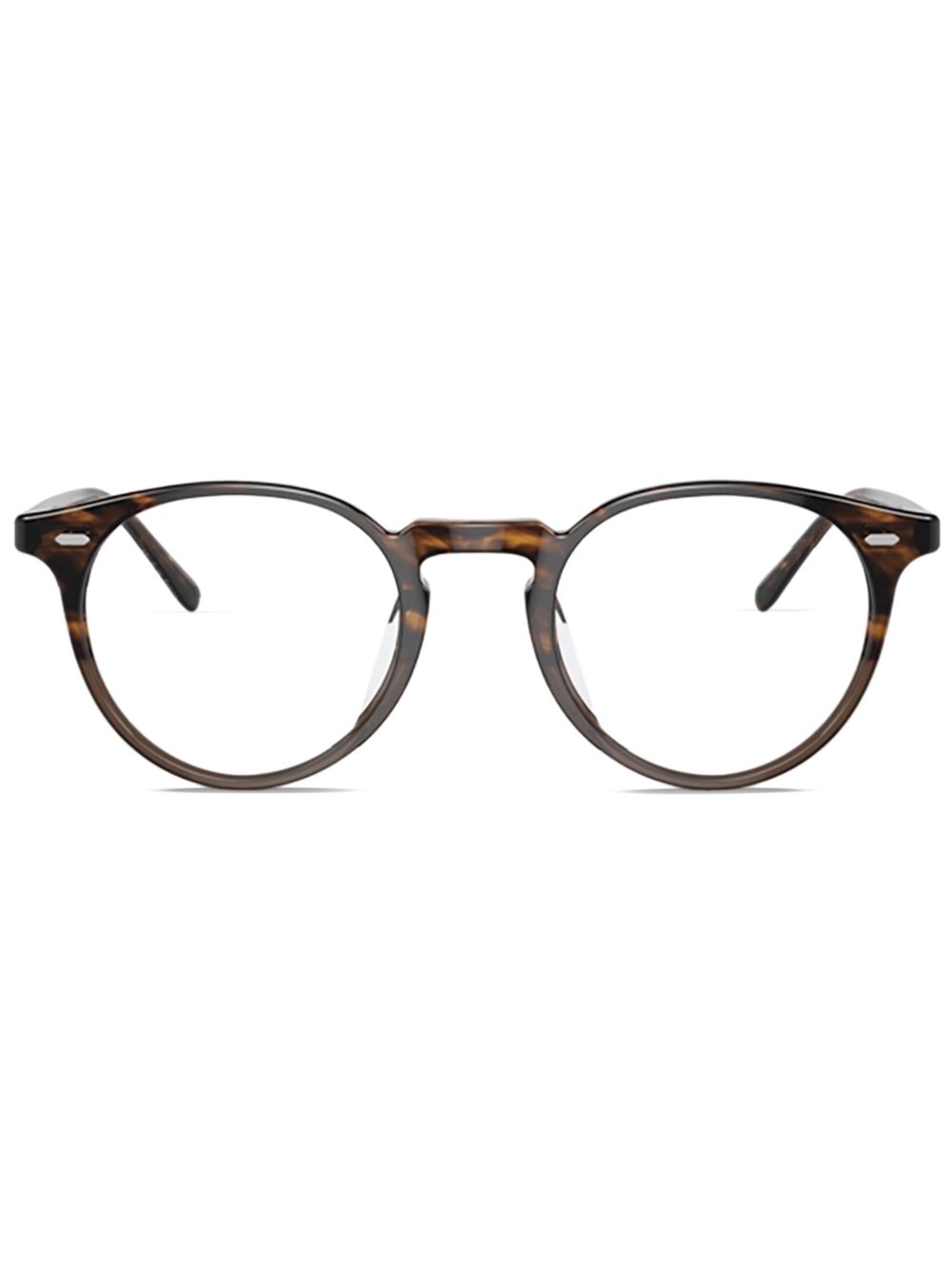 Oliver Peoples N.02 眼镜 - 褐色