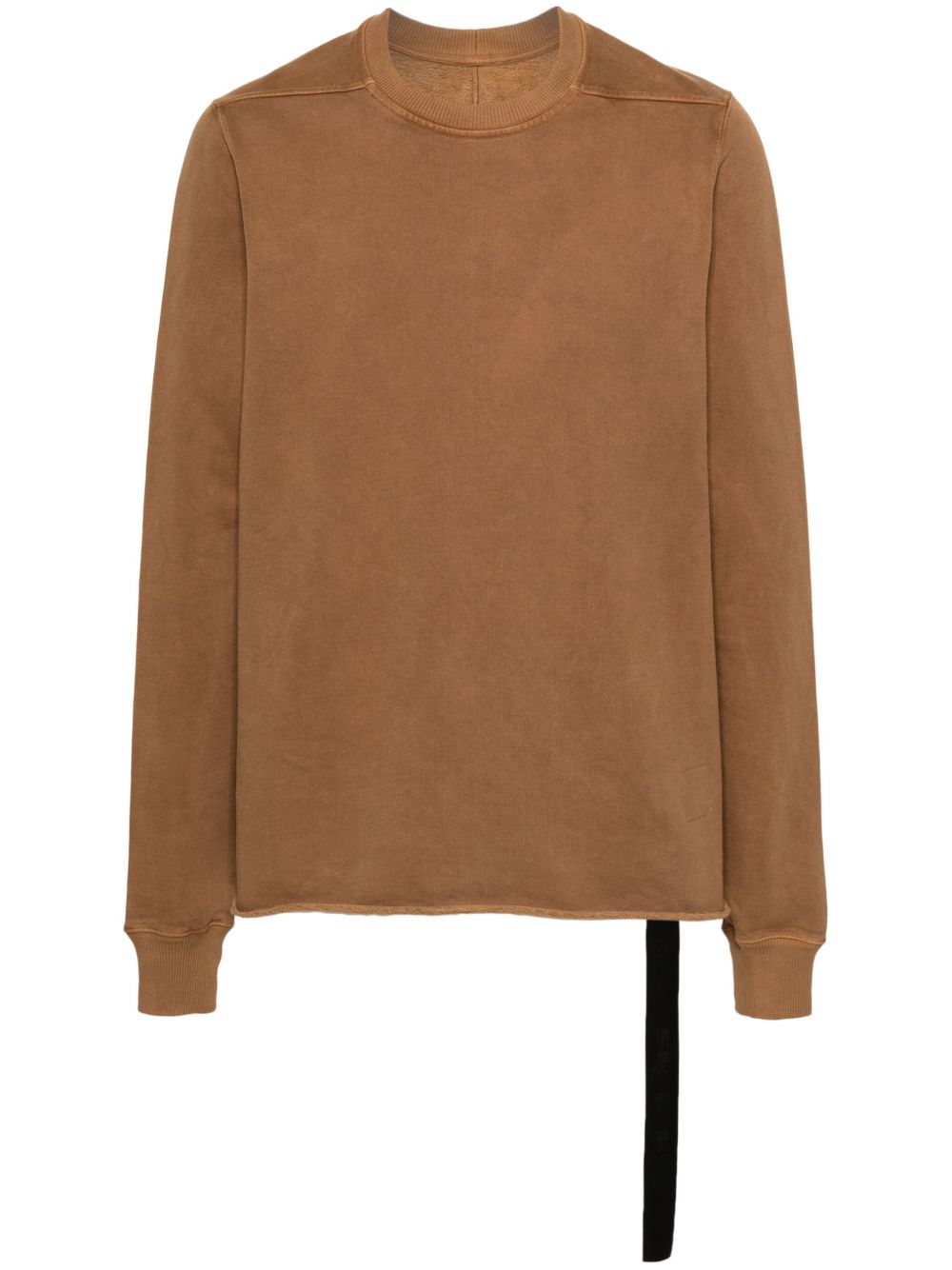 Rick Owens DRKSHDW 圆领棉卫衣 - 褐色