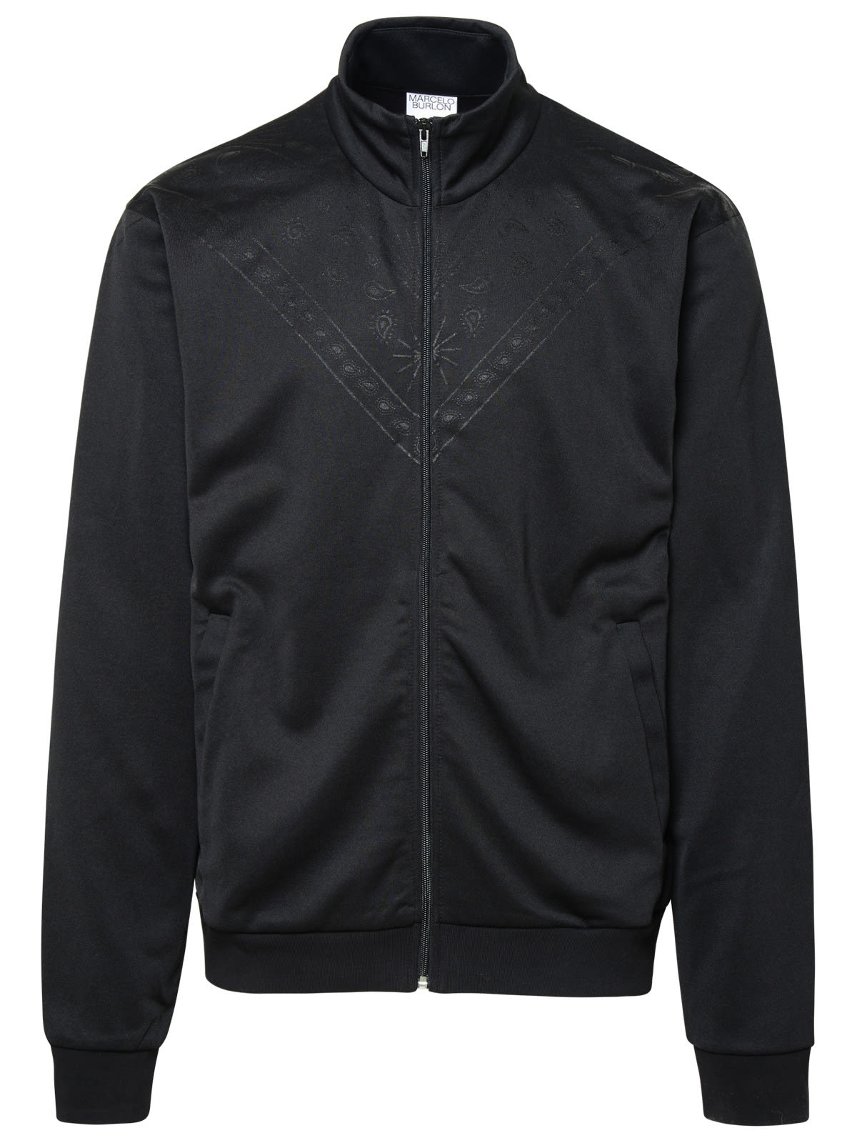 Marcelo Burlon Bandana-printed Zipped Track Jacket