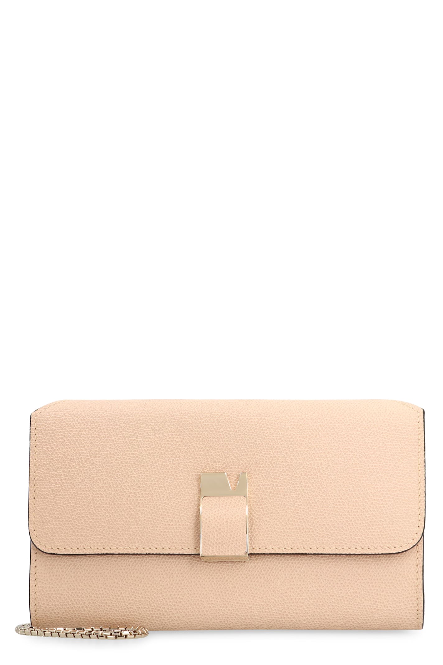 Valextra Nolo Leather Clutch