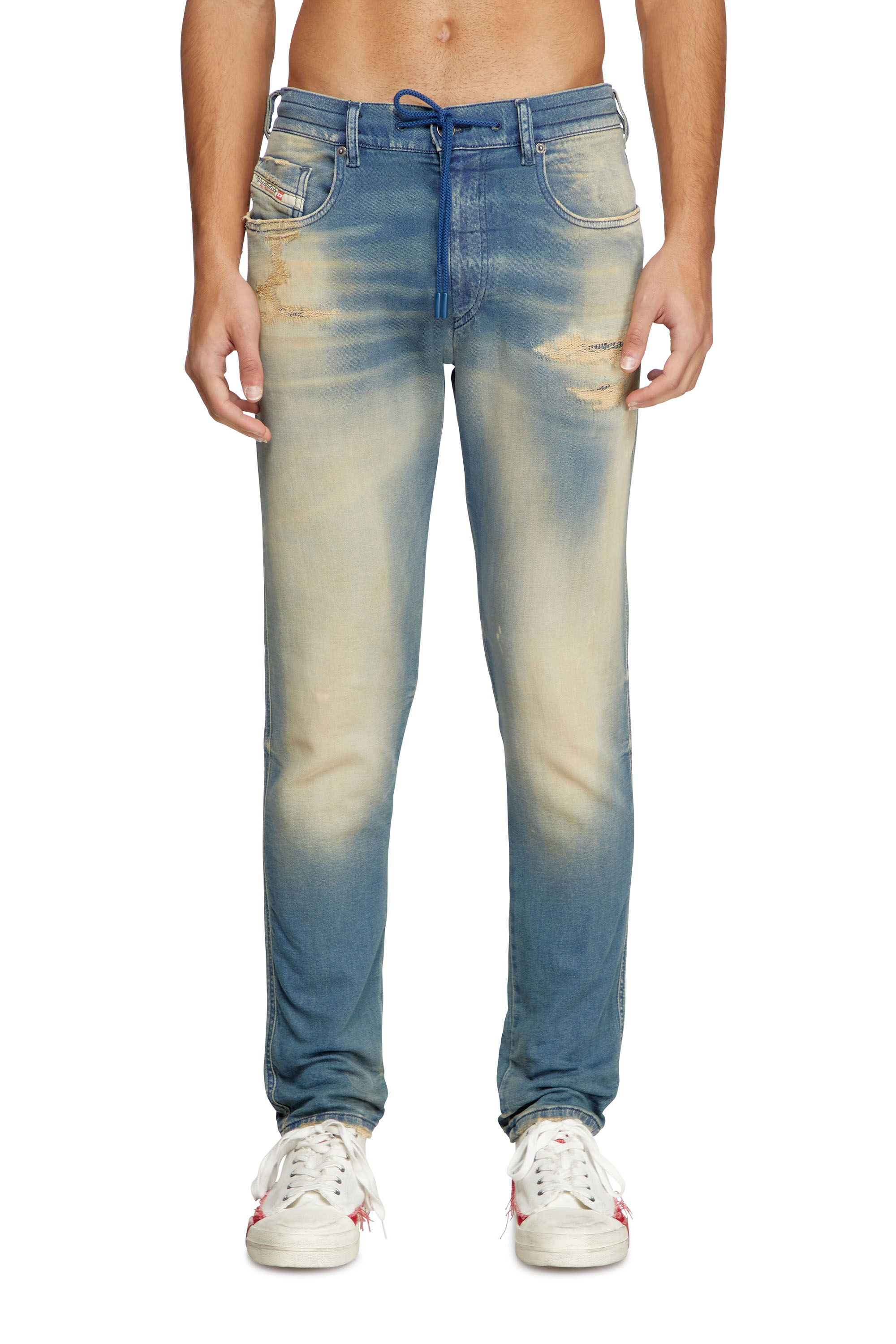 Diesel - Slim 2060 D-Strukt Joggjeans - Jeans - Man - Blue