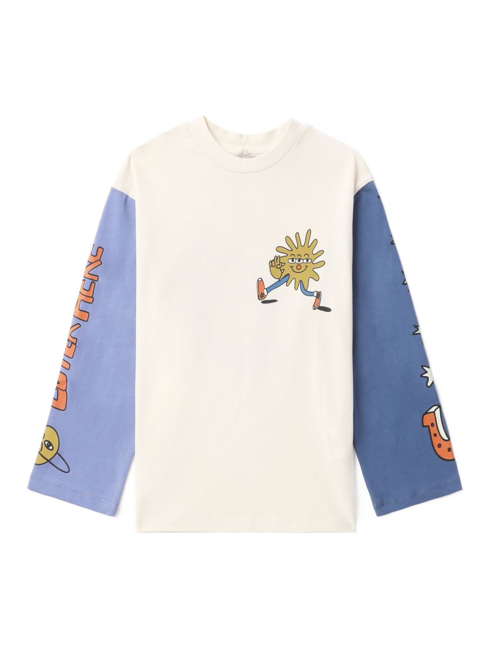Stella McCartney Kids Cosmic Cowboy 棉T恤 - 中性色