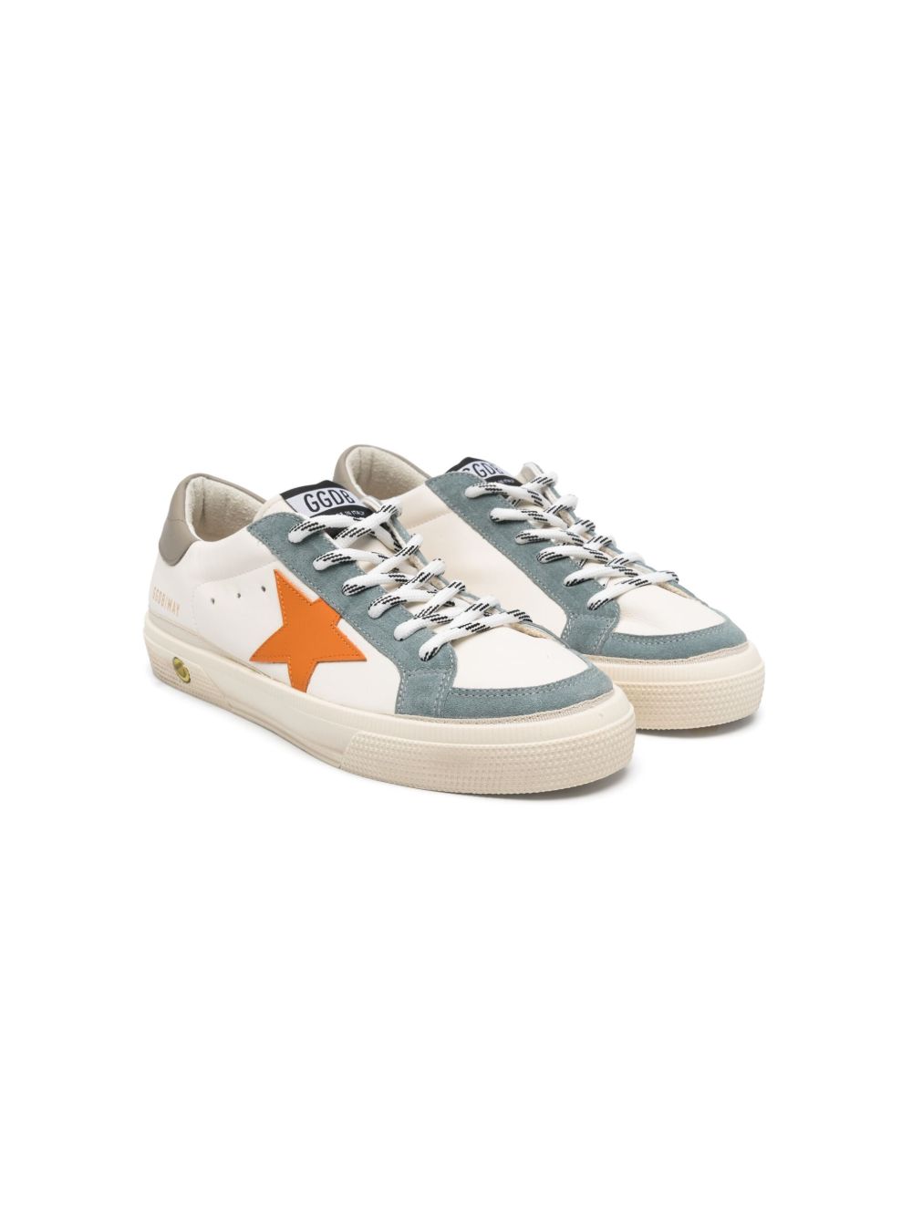 Golden Goose Kids May 板鞋 - 白色