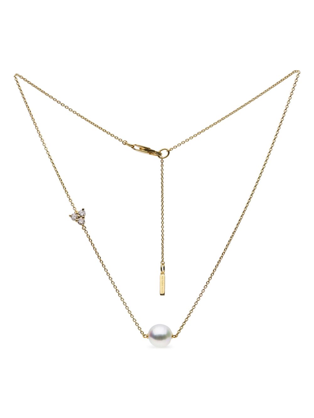AUTORE MODA Saskia 镀金银珍珠项链 - 金色