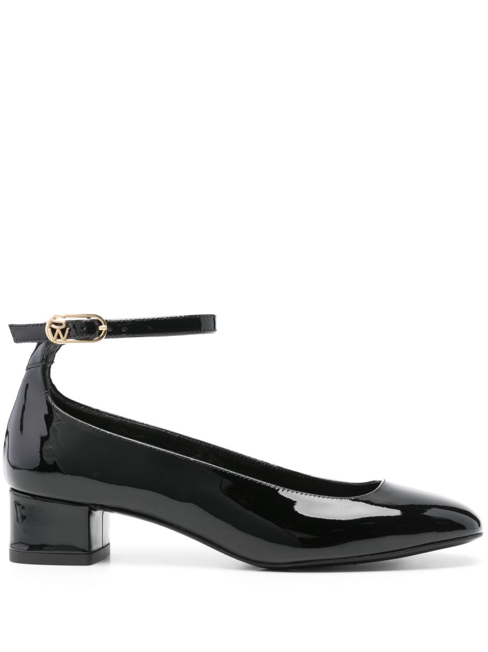 Stuart Weitzman Jane 低跟鞋（3.5厘米） - 黑色