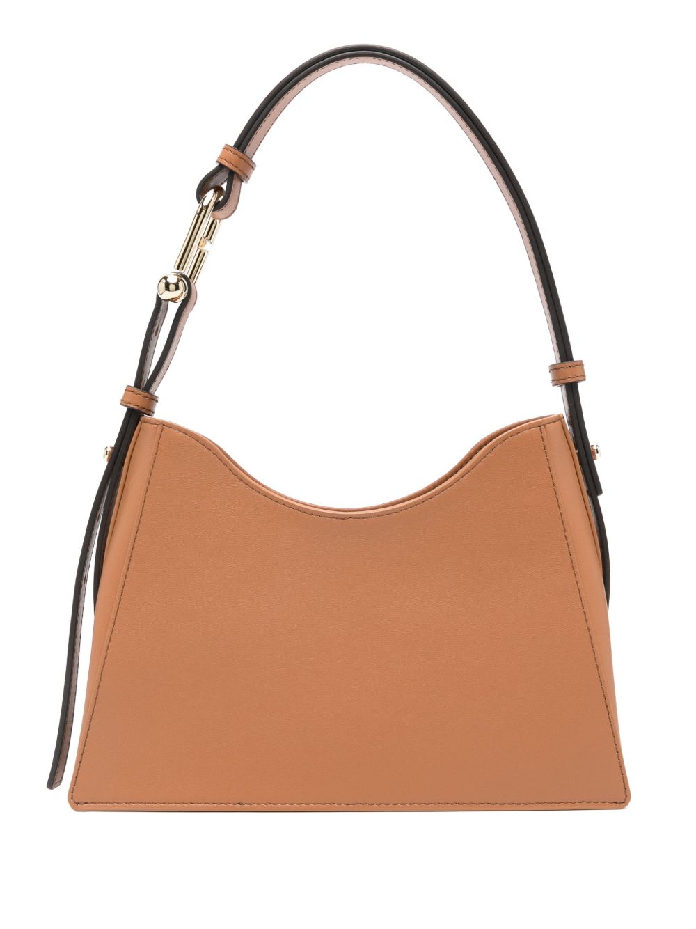 Furla Nuvola 皮质迷你单肩包 - 褐色