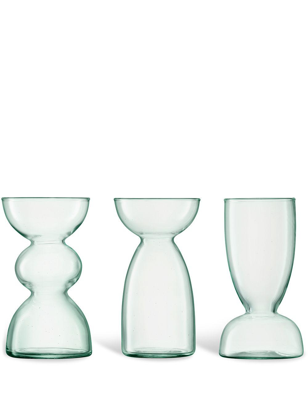 LSA International Canopy Trio' vase set of three - 白色